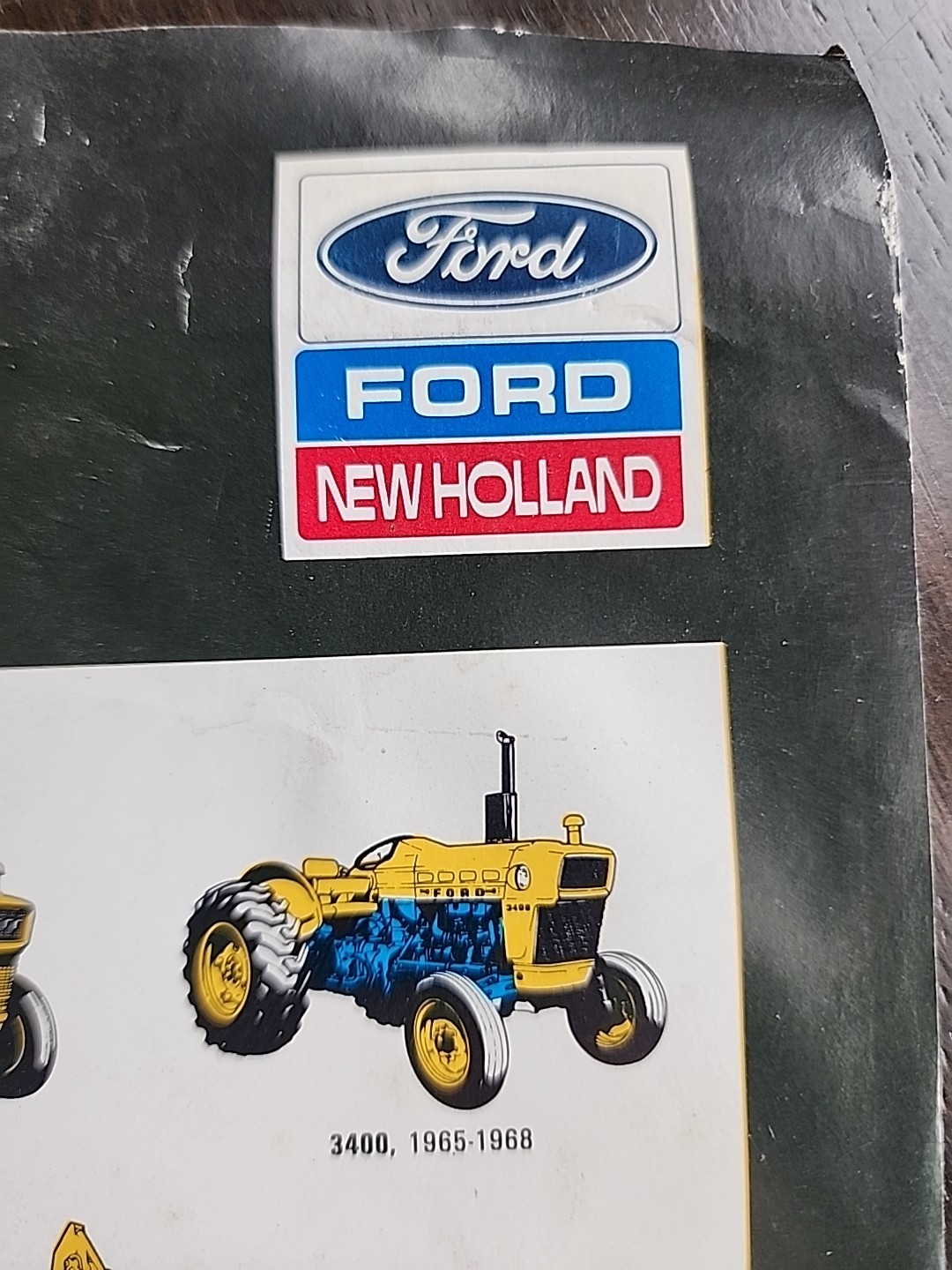Ford Industrial Tractors Through The Years Poster 1990