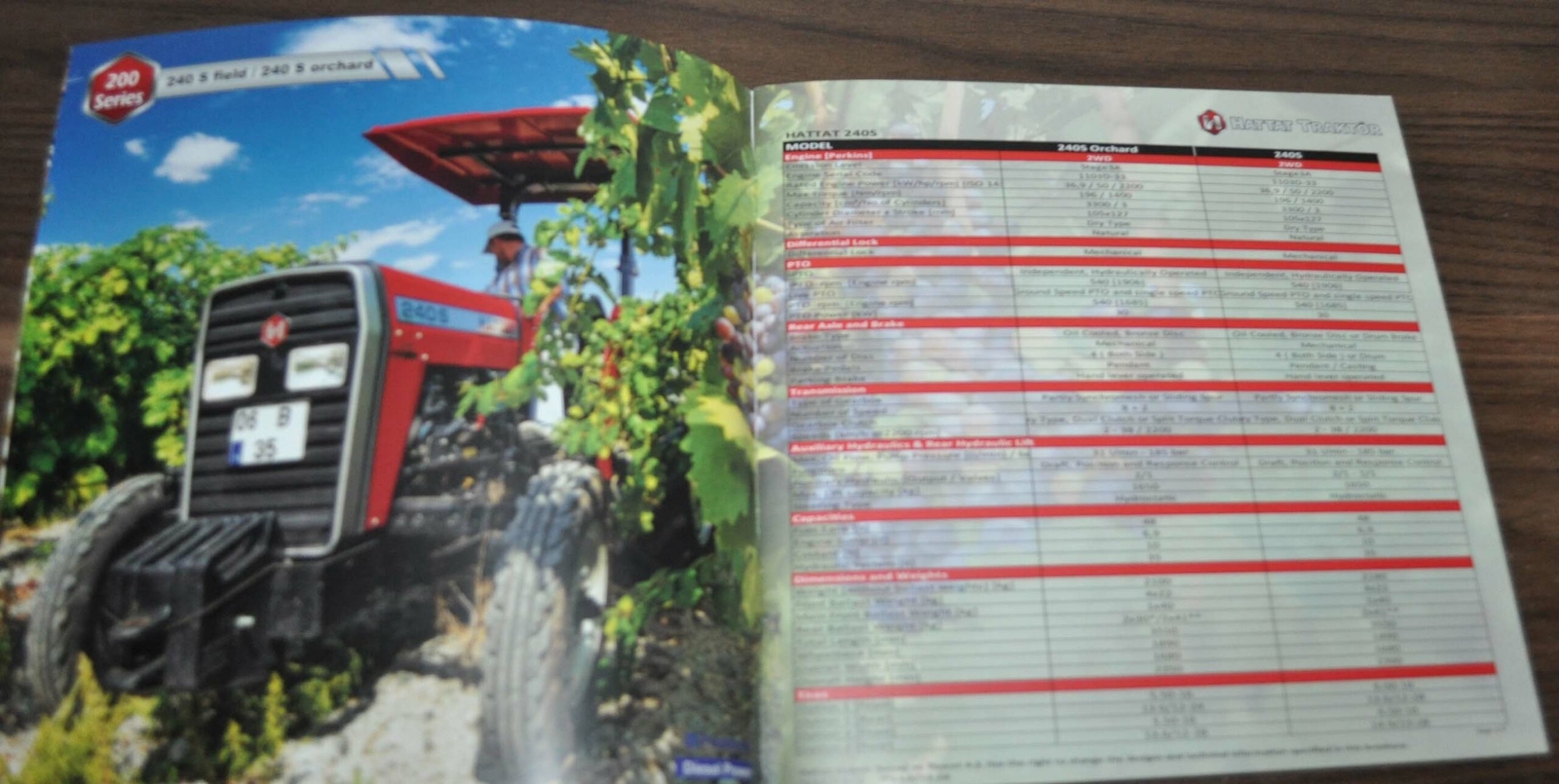 Hattat Product Catalog Tractor Turkey Brochure Prospekt