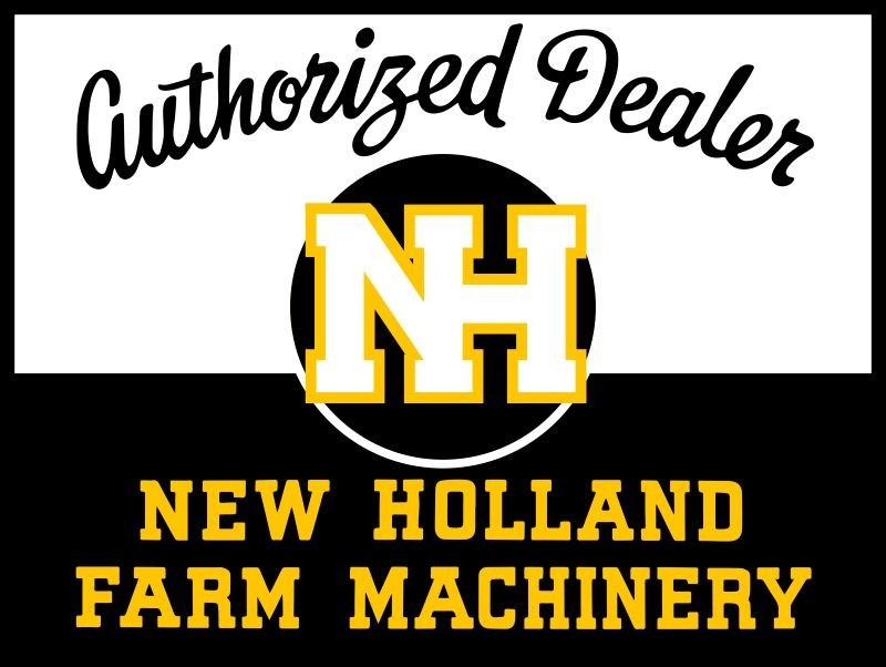 New Holland Farm Machinery Authorized Dealer New Metal Sign: 12×16″ Ships Free
