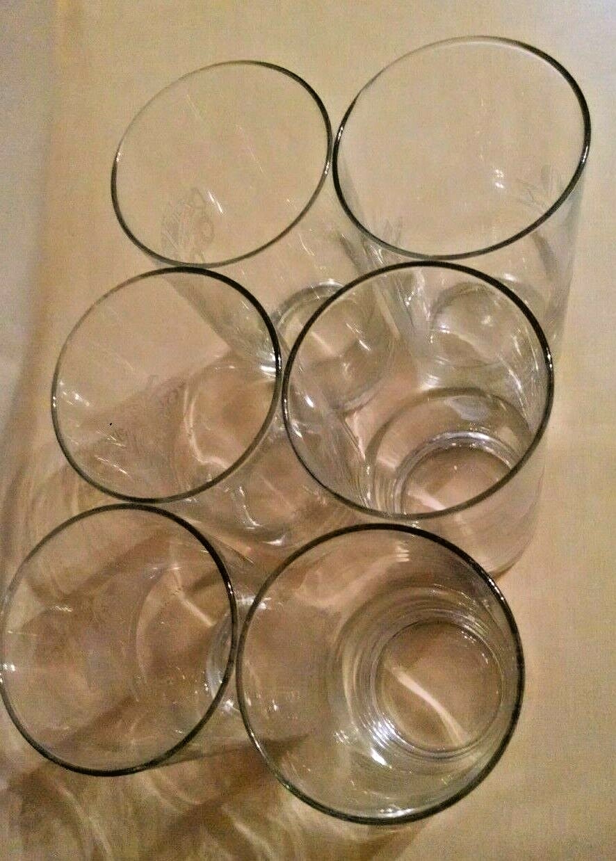 NEW HOLLAND TRACTOR GLASS SET 6 100TH ANNIV 1895 1995 BALER SKID STEER ENGINE.