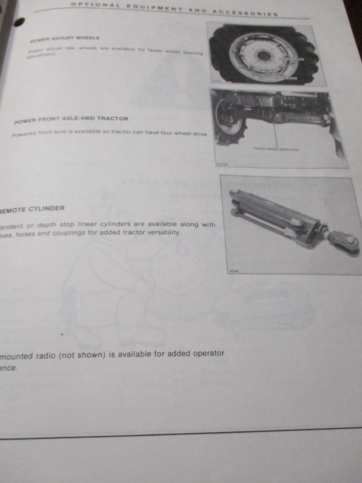 White 2-55 Field Boss Tractor Operator’s Manual 1982