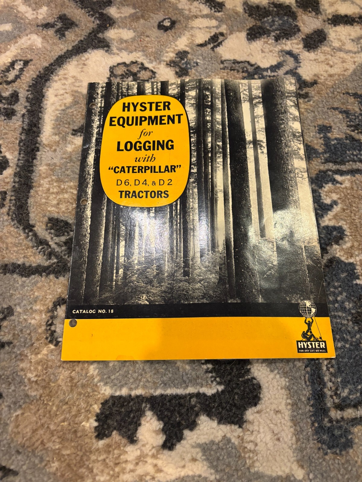 Hyster Equipment For Logging With Caterpillar D6 D4 D2 Tractor Brochure FCCA25