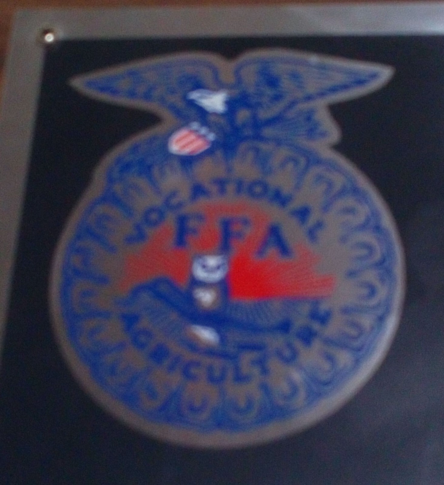 FFA Future Farmers of America Honorary Chapter Farmer Wall Plaque sign