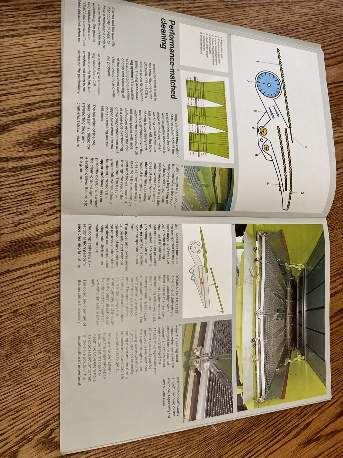 Claas Dominator 116 CS Brochure