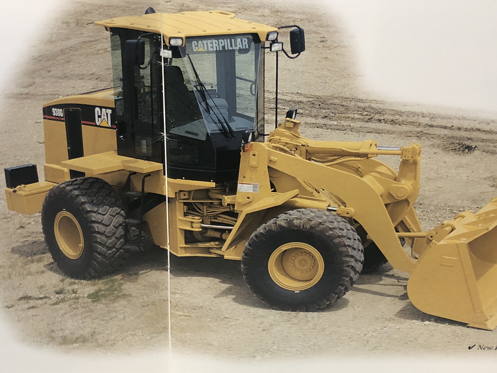 2003 CAT Caterpillar 938G Series II Wheel Loader Specs Sales Brochure