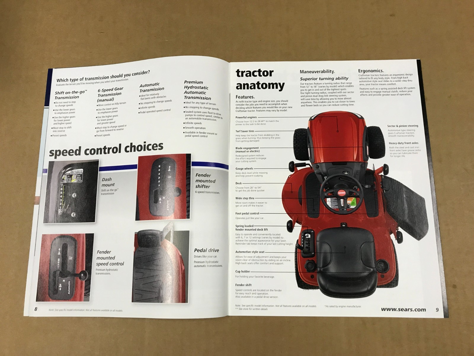 2010 Sears Riding Equipment Attachments & Tillers Catalog