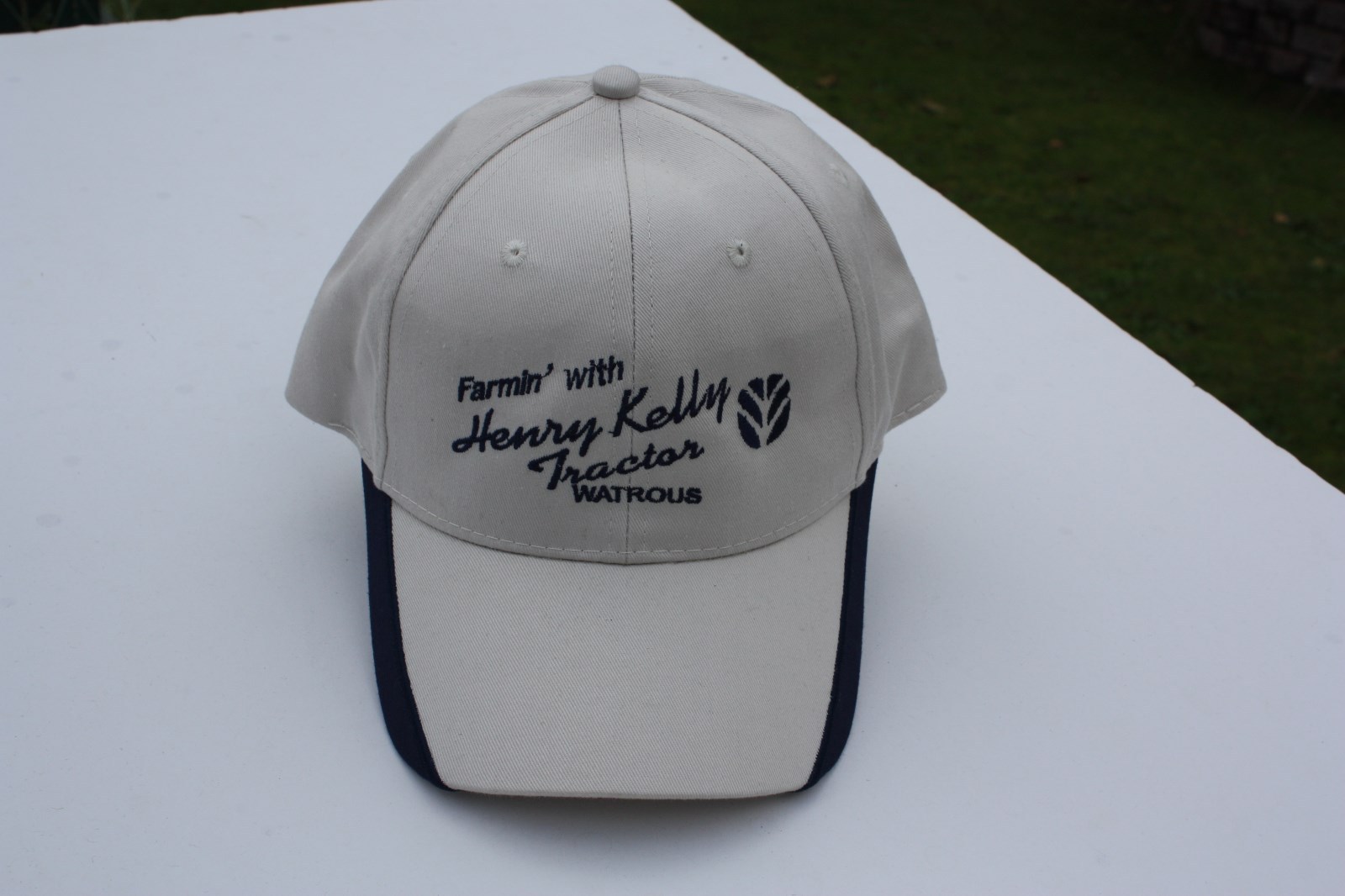 Ball Cap Hat – New Holland Henry Kelly Farm Tractor Watrous Saskatchewan (H1606)