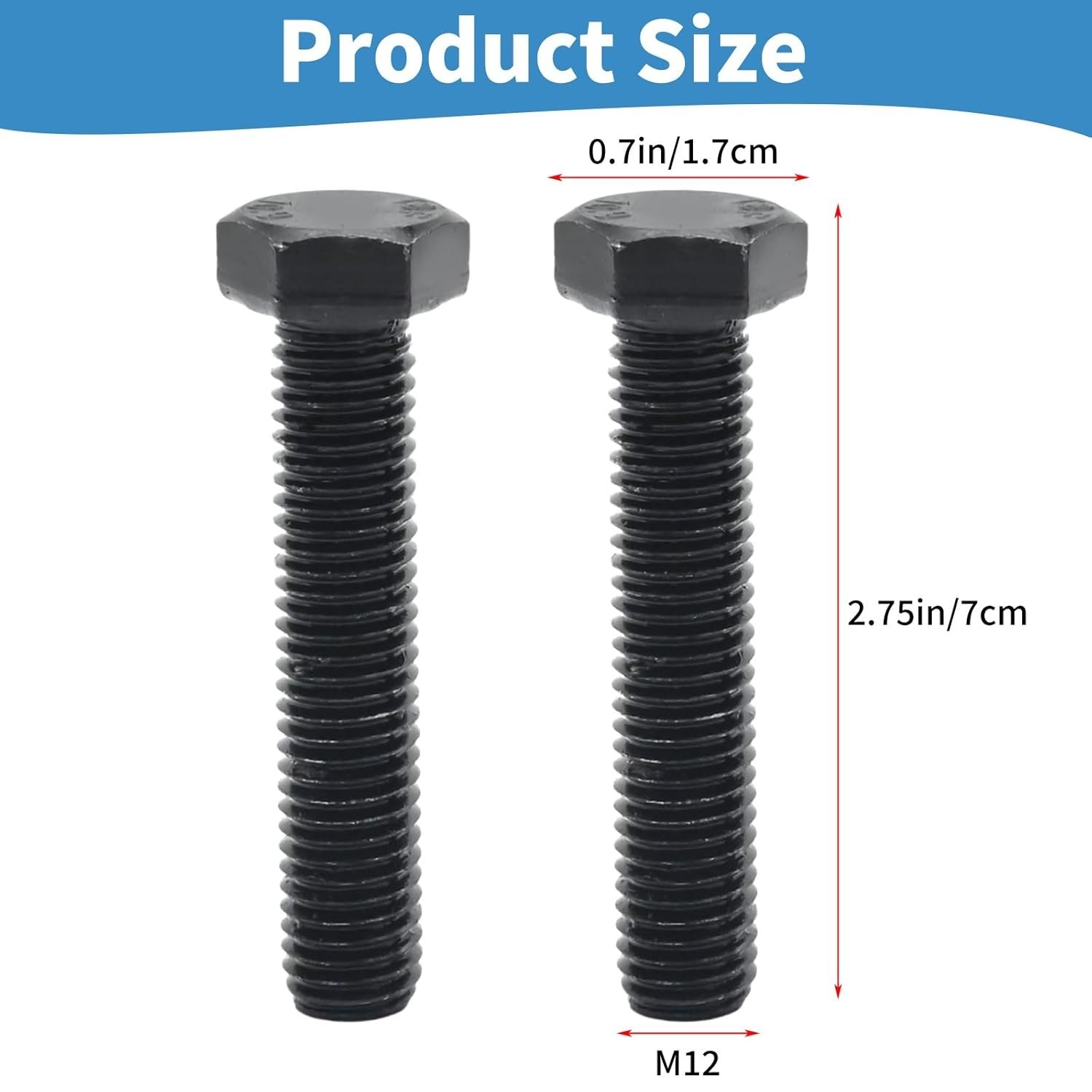 Replacement Torsion Bar Adjustment Bolts for Chevy Silverado & Avalanche M12