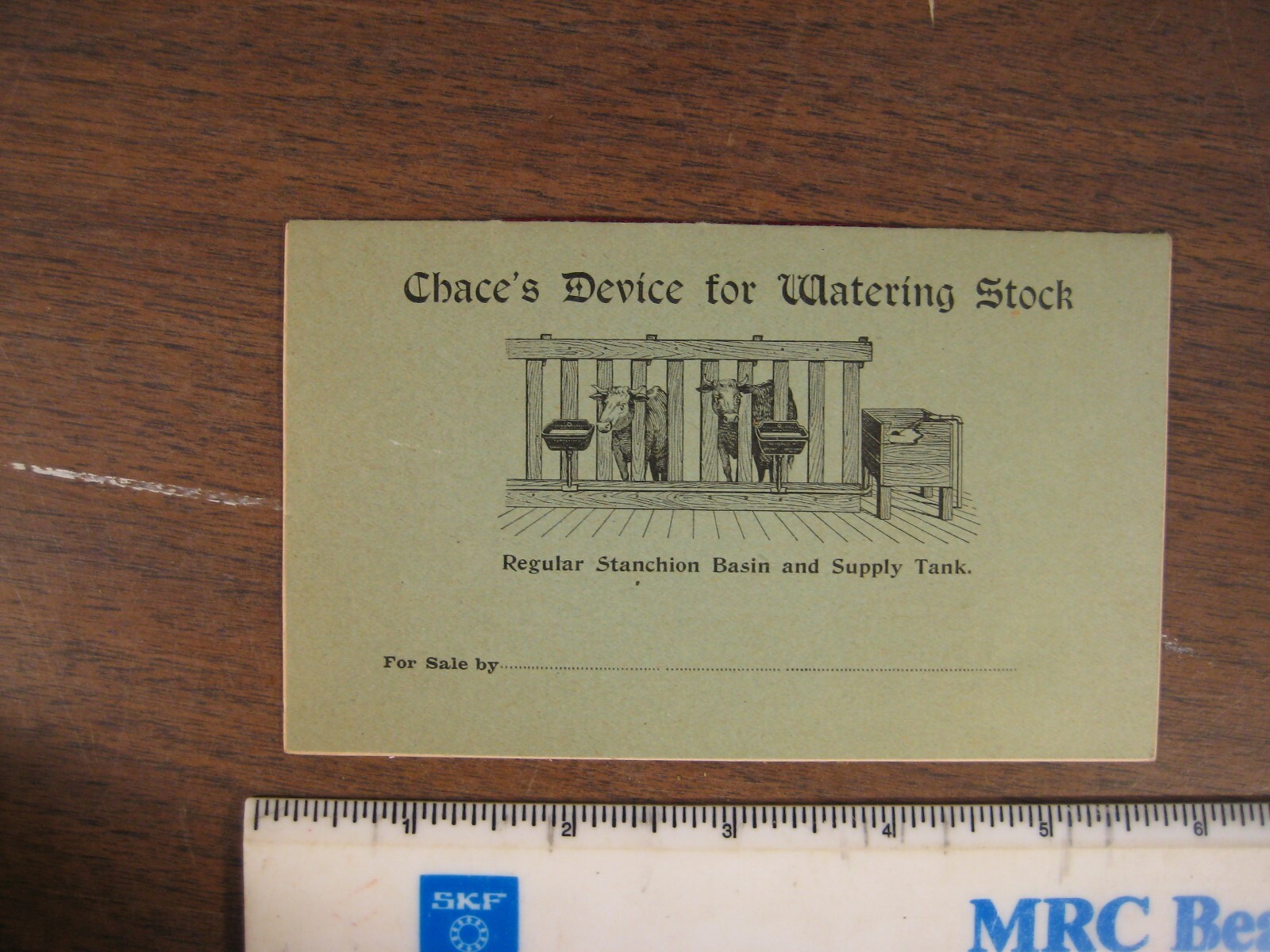 F. H. Chace’s Stock Waterer 1900s Farm Advertising Pamphlet Sherman New York