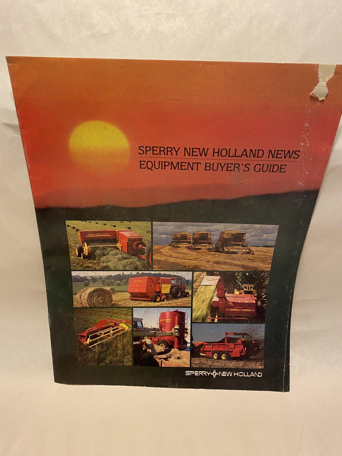 1984 SPERRY NEW HOLLAND EQUIPMENT BUYERS GUIDE SALES BROCHURE TRACTOR