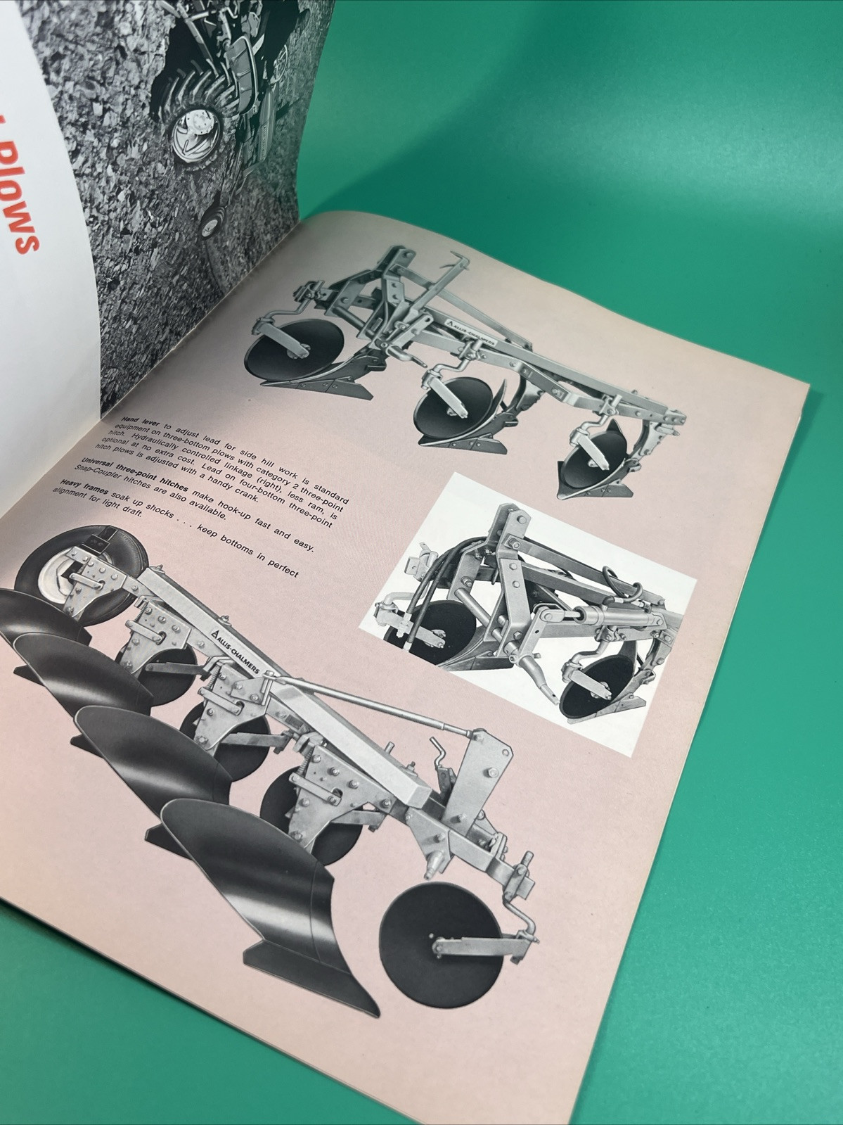 Allis Chalmers Moldboard Plows For 1967 Brochure AMIL21