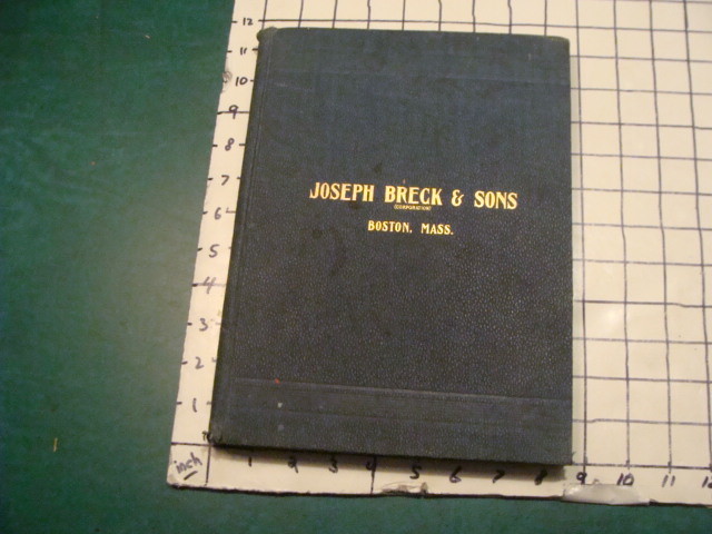 original 1903 catalog Joseph Breck & sons AGRICULTURAL MACHINES HARDWARE 350pgs