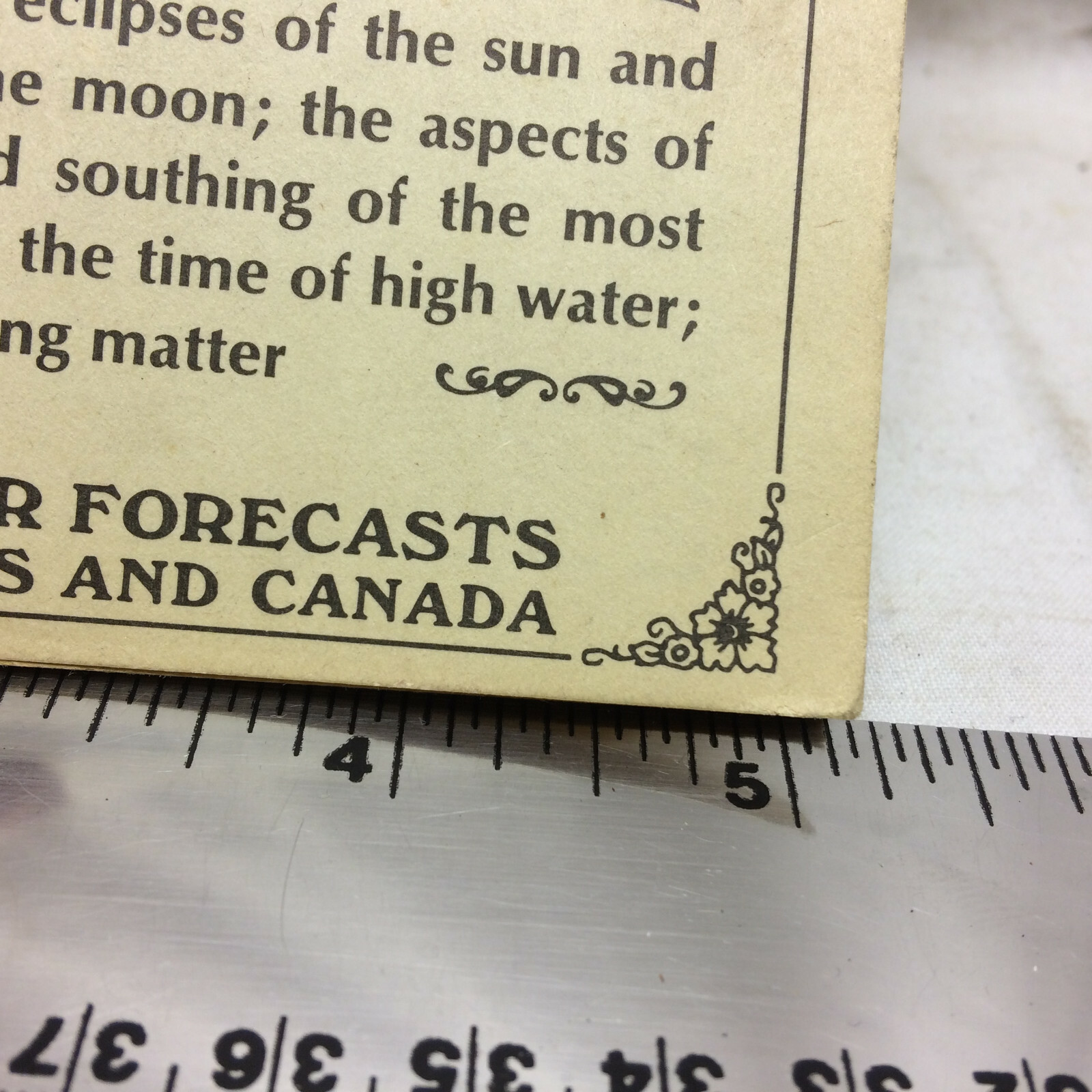 Vintage 1971 Baer’s Agricultural Almanac Lancaster, PA