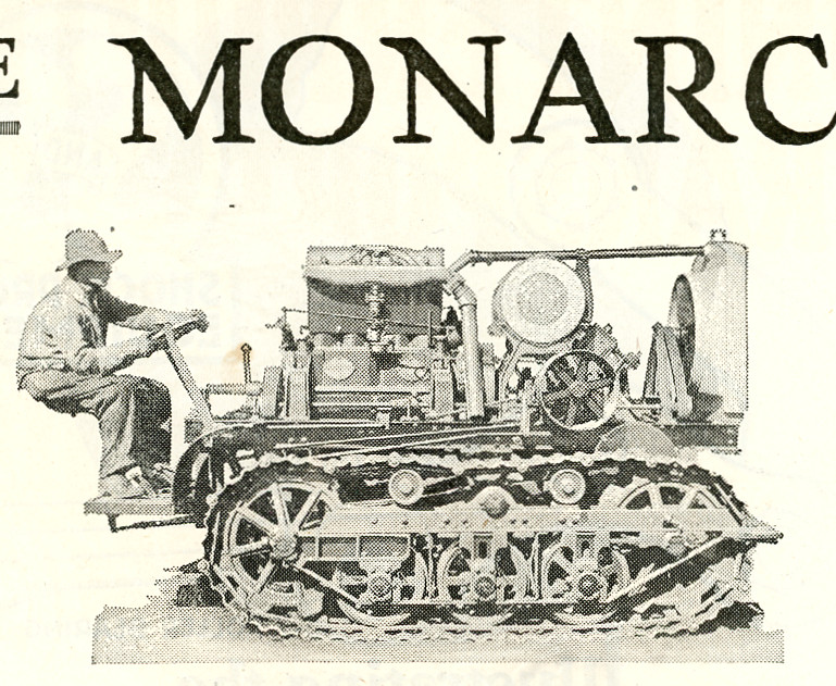 1919 Original Monarch Tractors Ad. Winner In Every Kind Of Soil. Watertown, Wisc