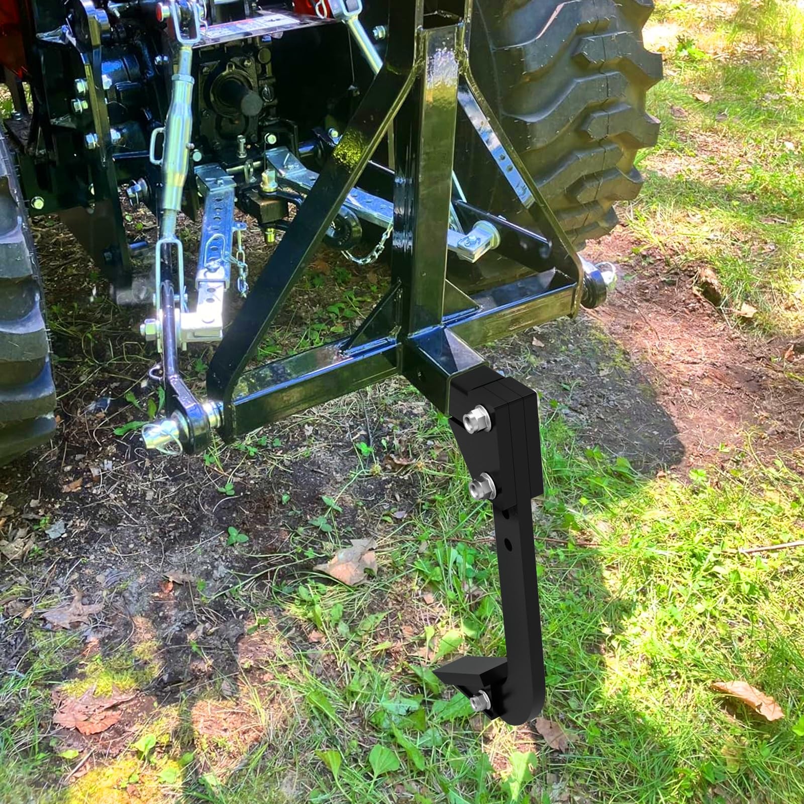 Tractor Subsoiler Ripper, Adjustable 18″ 3 Point Hitch Trencher with 2″ Recei…