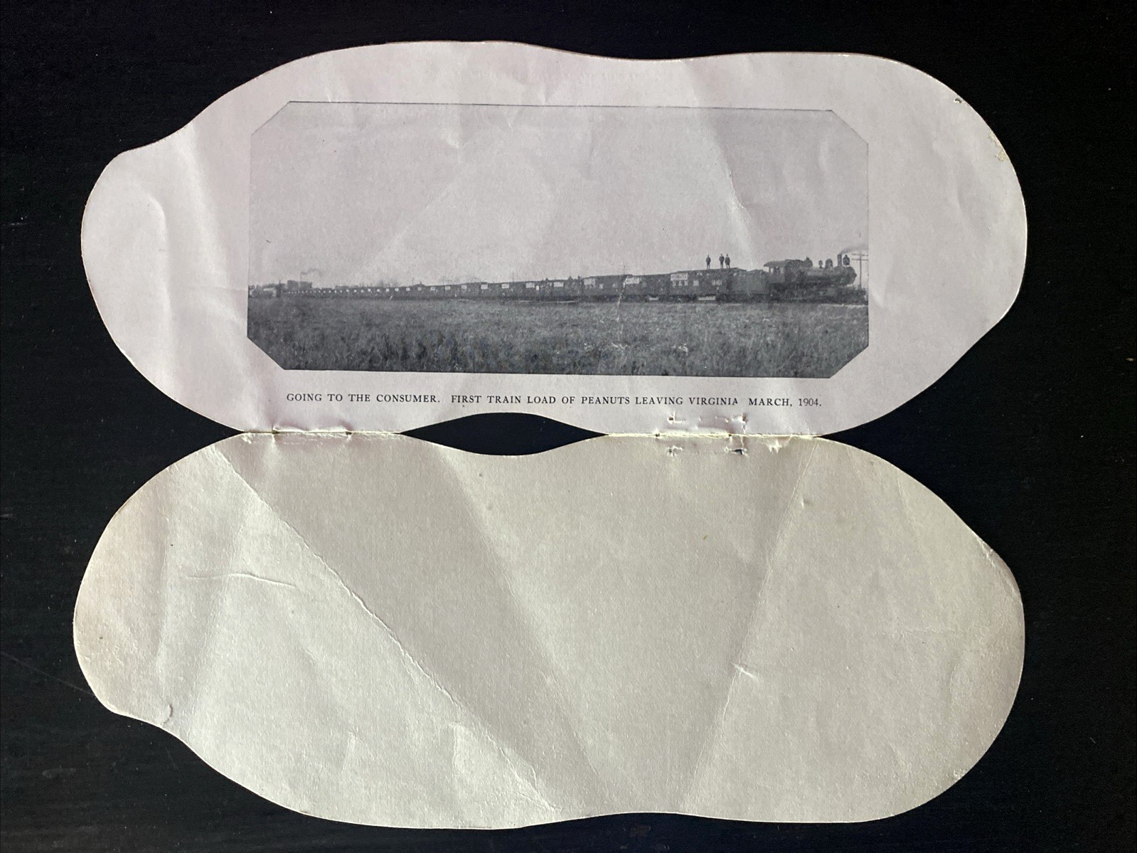 Rare 1904 The Bain Peanut Company Wakefield Virginia Advertising Brochure 8″x3″