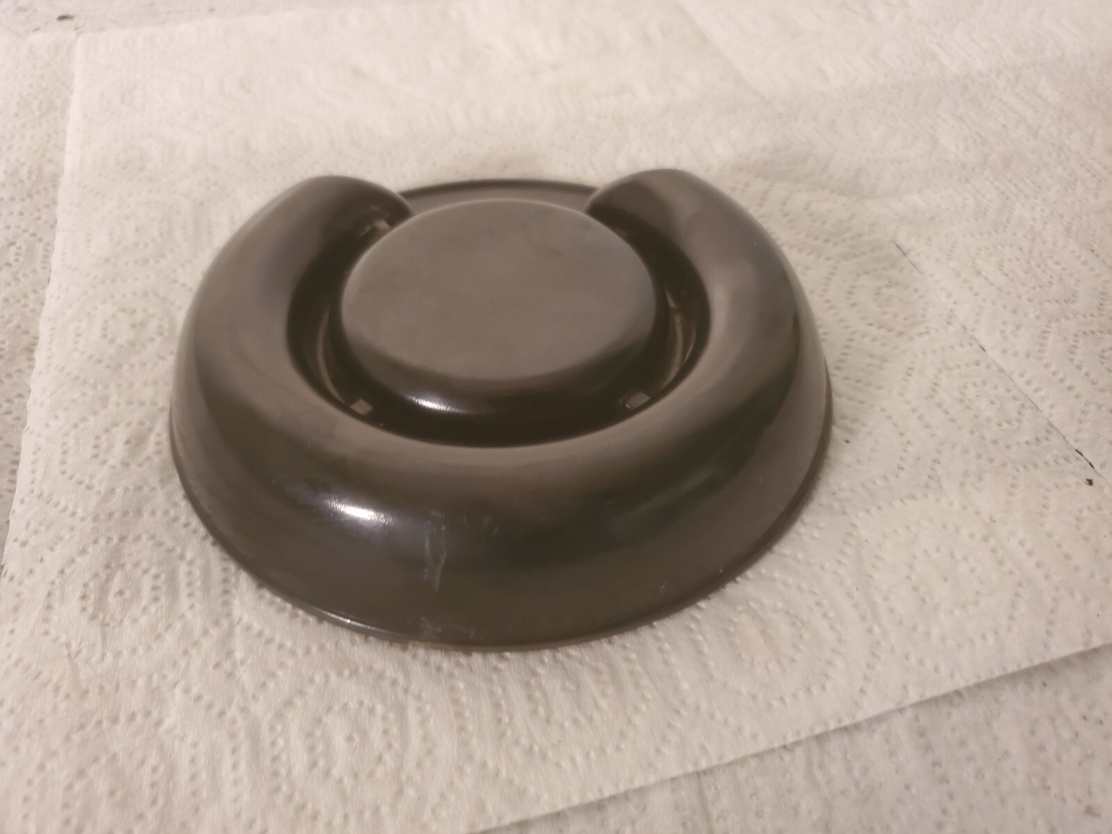 5-1/2″ Hard Plastic Ashtray Sheffield Cattle Company Sheffield Iowa Ranching