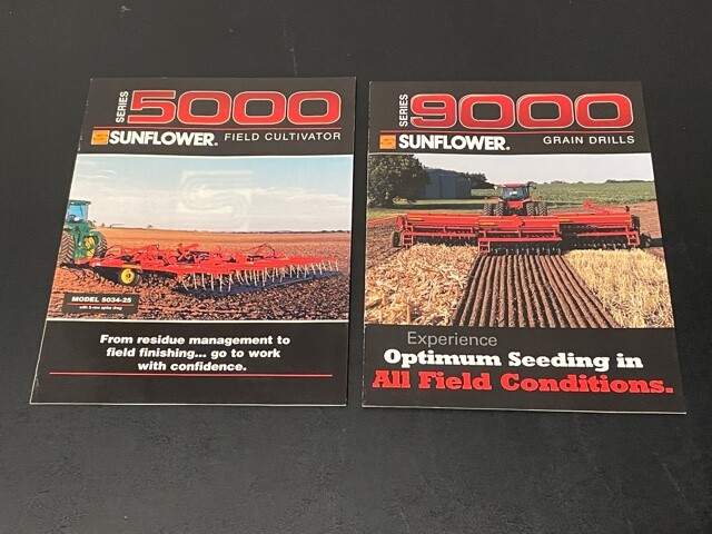 Sunflower Series 5000 Field Cultivator & 9000 Grain Drill Dealer’s Brochure