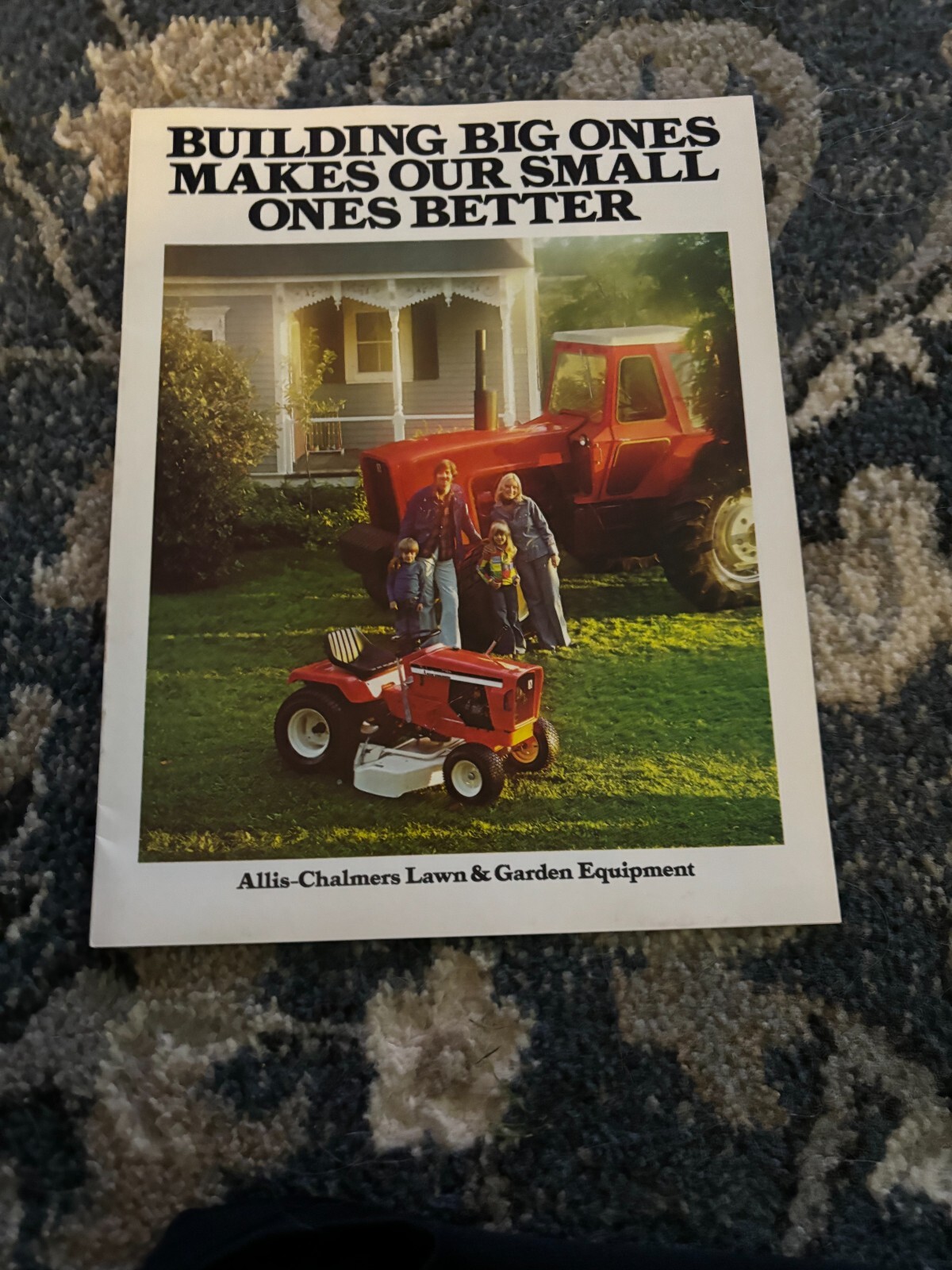 Allis Chalmers Lawn & Garden Equipment For 1975 Brochure FCCA24