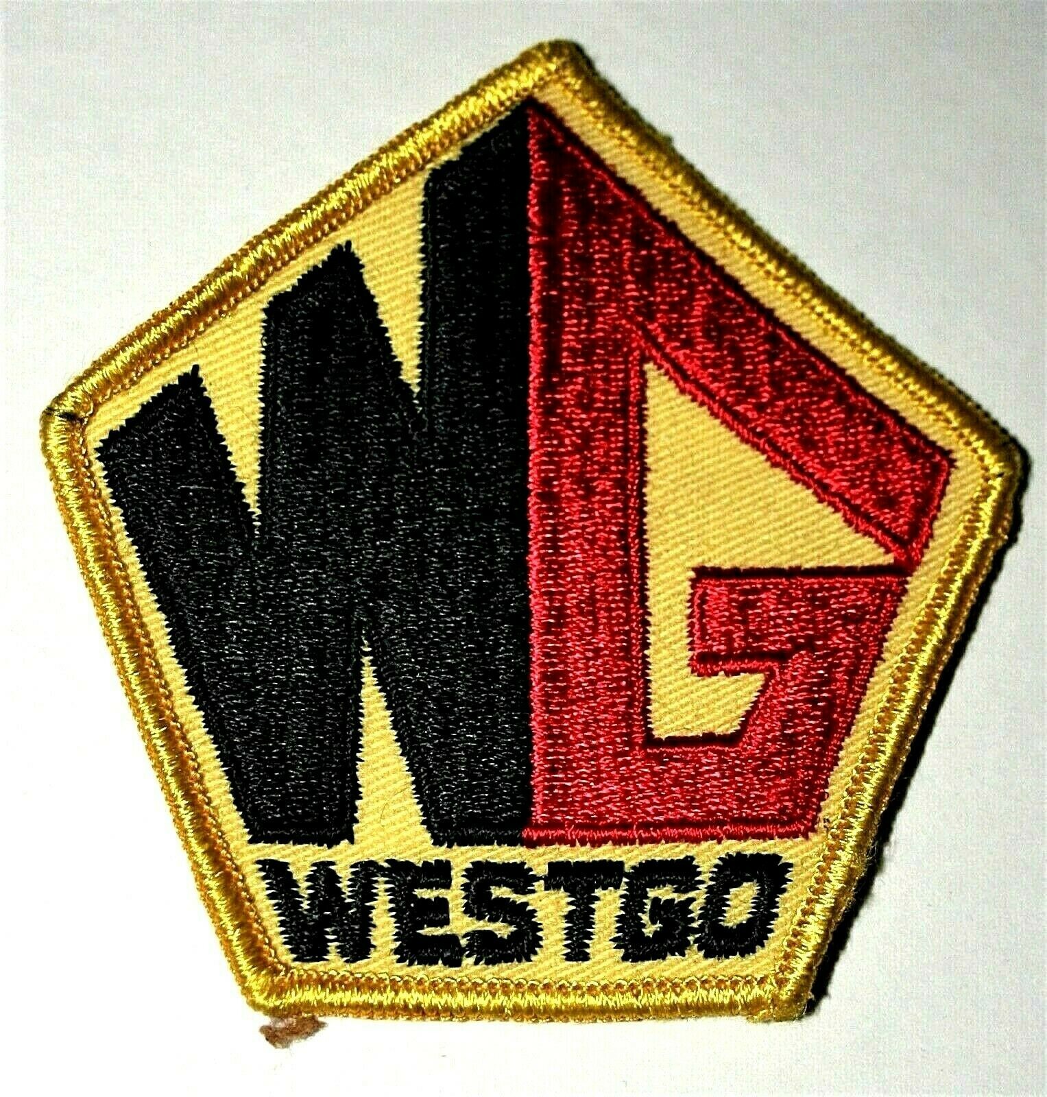 Westgo Farm Equipment Augers Cloth Jacket Patch New NOS 1980s