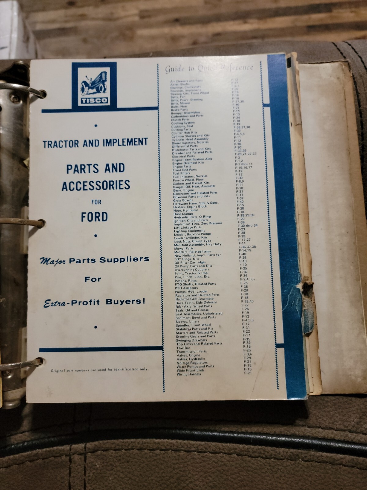 VINTAGE TRACTOR IMPLEMENT SUPPLY CO. 1970S