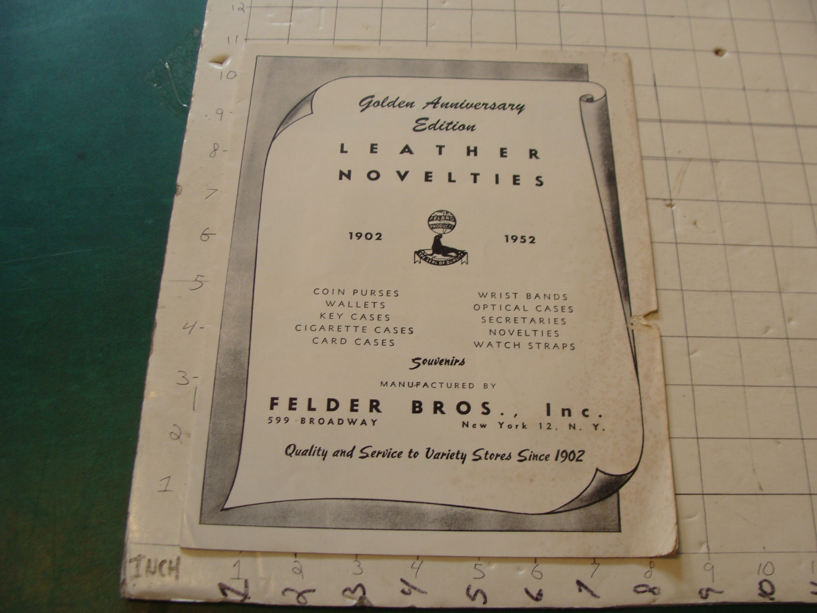 vintage Catalog: GEORGE F. CREUTZBURG & SON 1954 winter cattle-log #32 FARM STUF