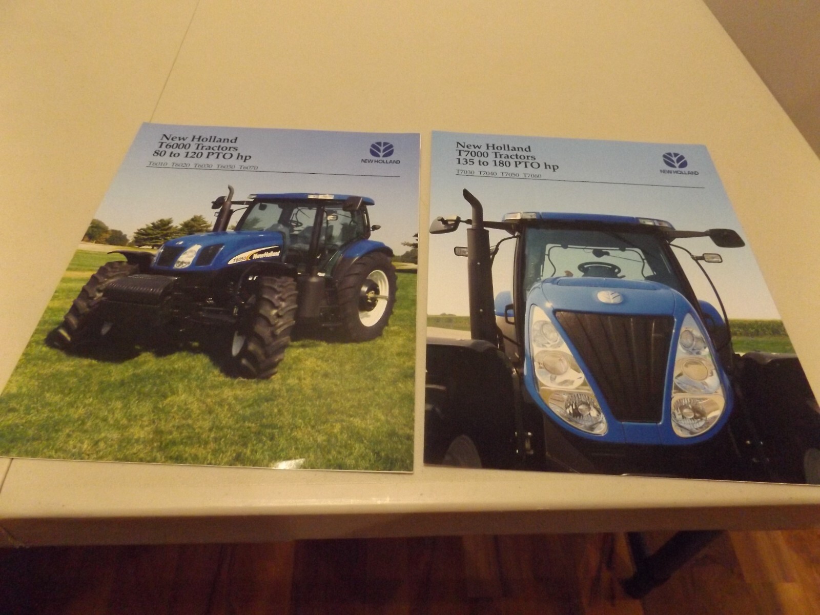 2-pc. NEW HOLLAND T7000 TRACTORS & T6000 TRACTORS, NH9120604, NH9120605 2006