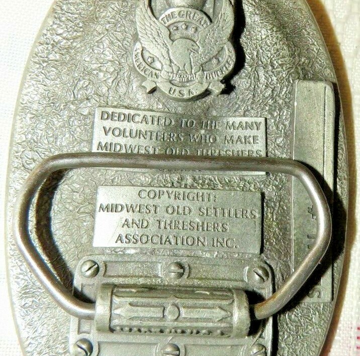 Vintage – The Great American Buckle Co. – Midwest Old Theresher’s 35th Reunion
