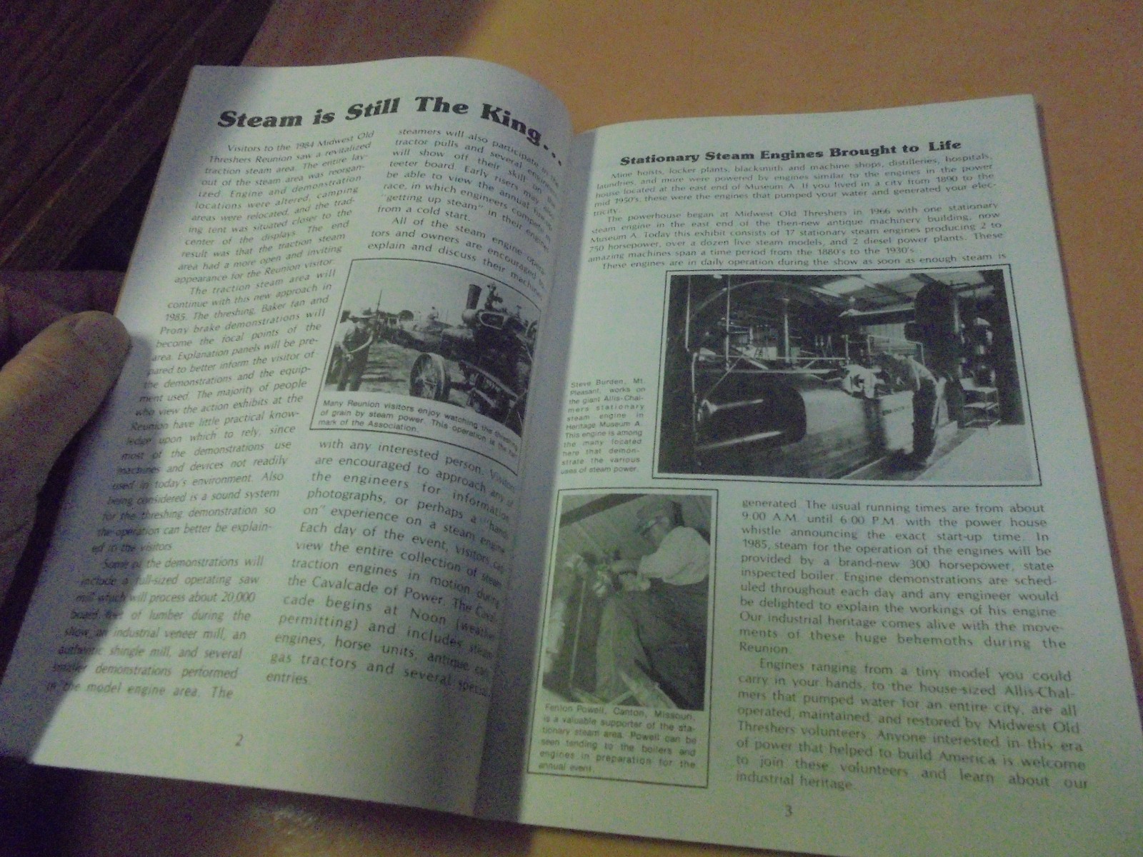 Vintage Spring 1985 Vol. 1 No. 1 The Threshers’ Review