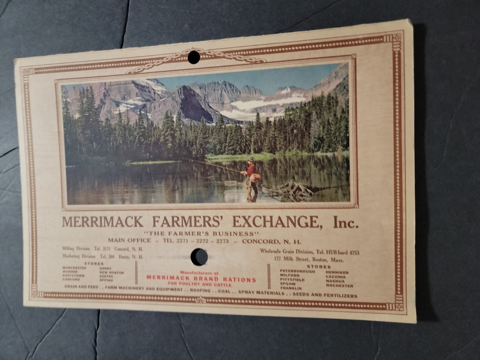 OLD FARMING EXCHANGE ADVERTISING