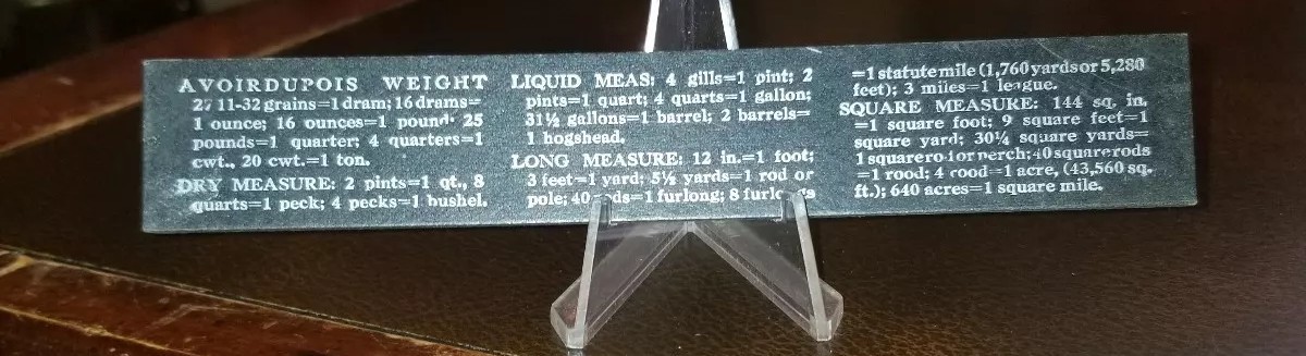 Vintage Feed Seed L. H. &H.G. Brubaker Lancaster Lititz PA Ad. Cardboard 6″Ruler