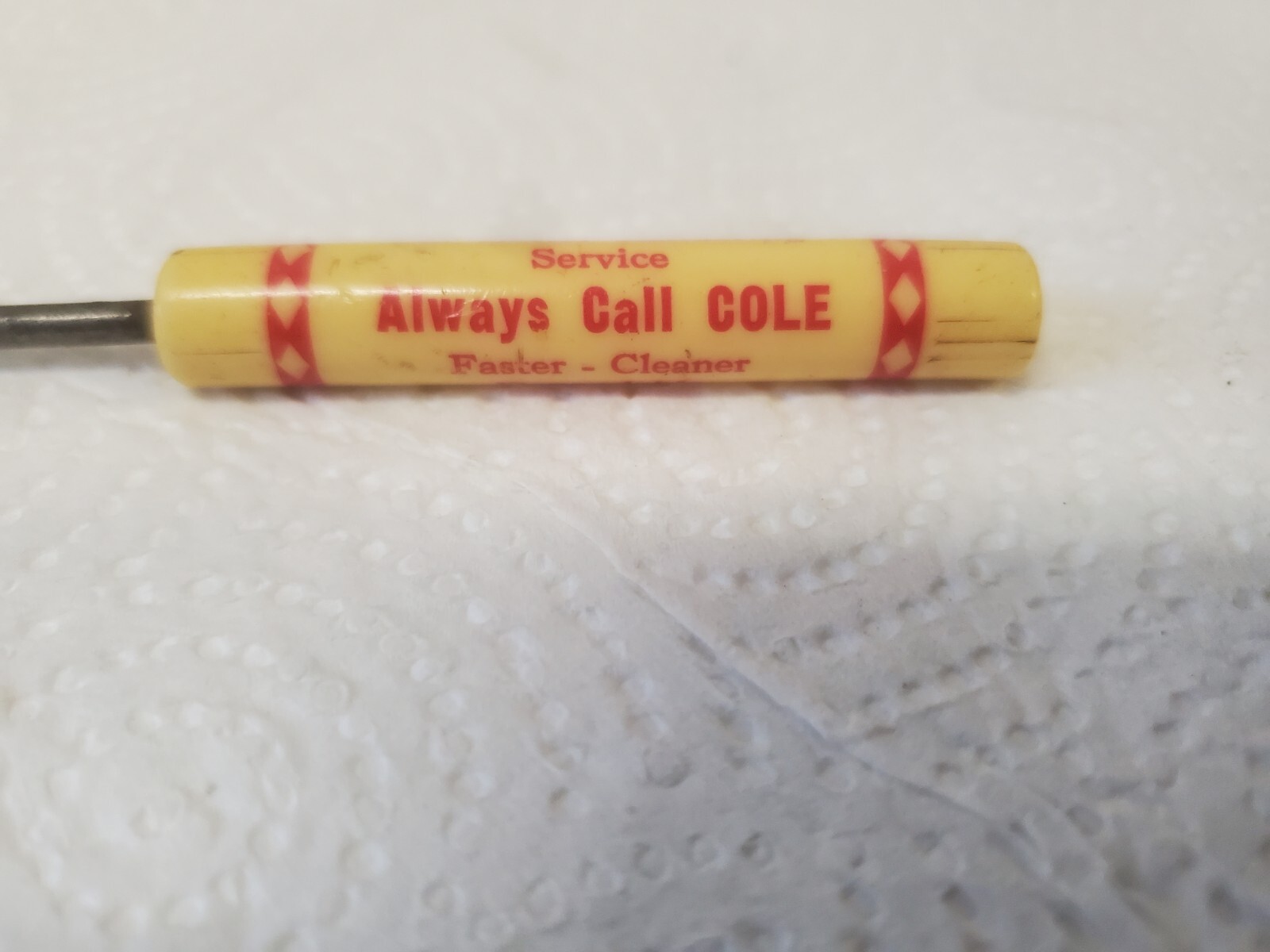 Small 4-1/3″ Screwdriver Cole Rendering Service Hudson Waterloo Phone Iowa