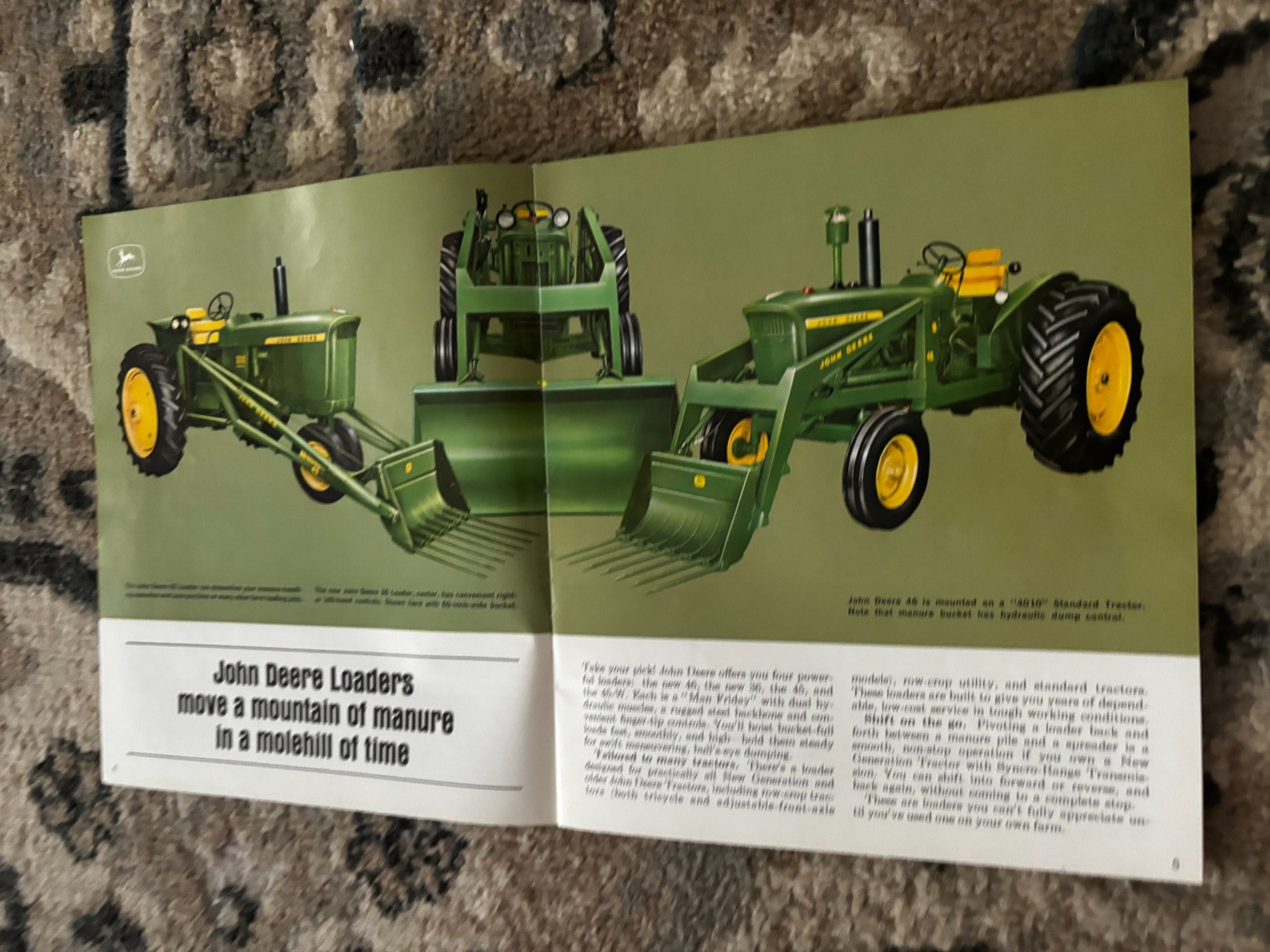 John Deere Manure Spreaders & Loaders For 1963 Brochure DCPA26
