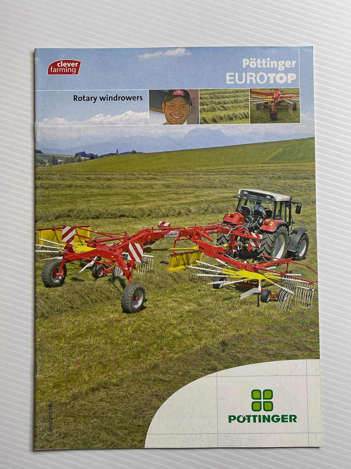 Pottinger Rotary Windrowers Sales Brochure *2010s* (Showroom Sales Book)