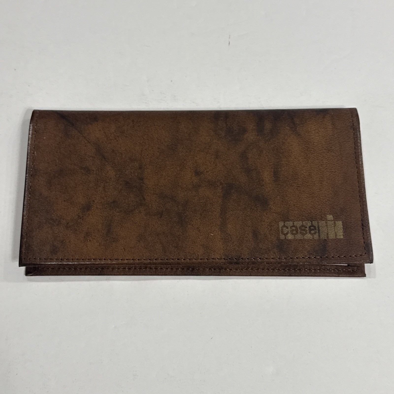 Vintage Men’s Amity Leather Check Recorder CASE Harvesters Tractors