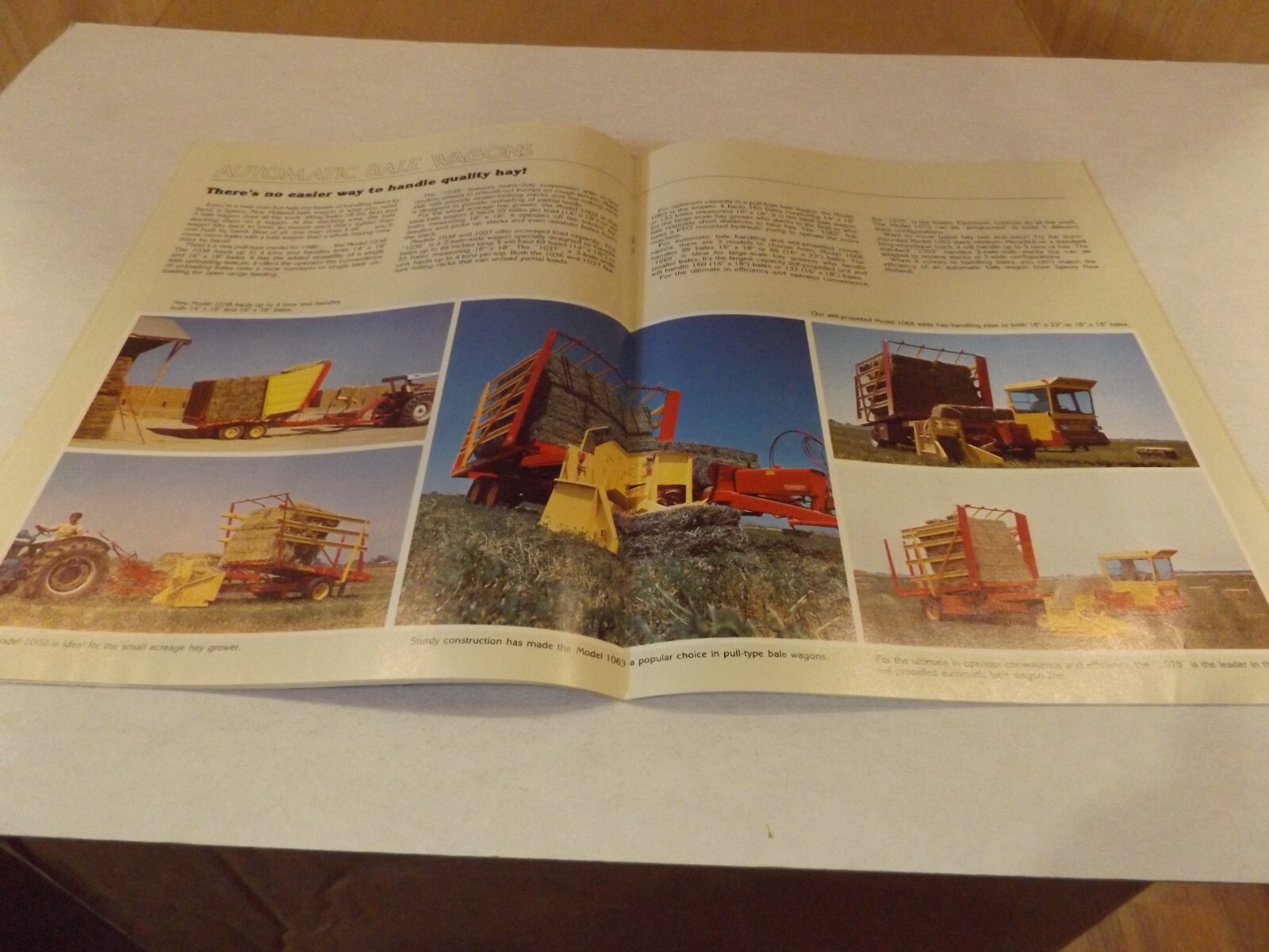 1980 SPERRY NEW HOLLAND EQUIPMENT BUYER’S GUIDE , LIT # 6175158