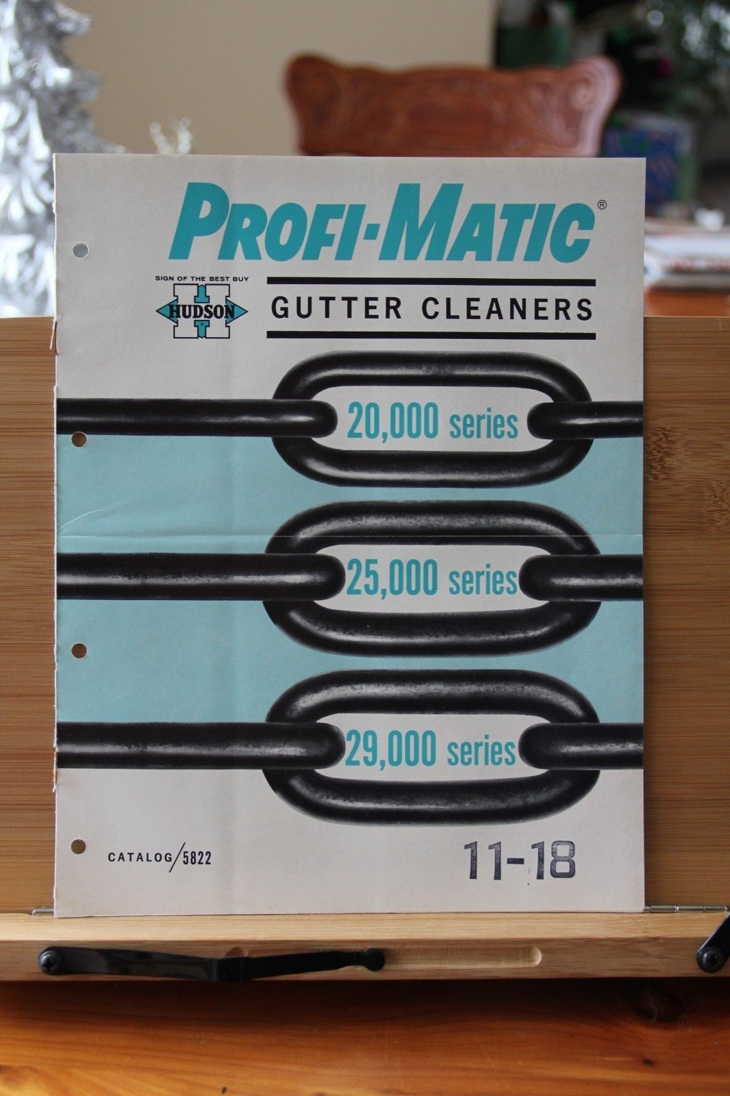 Brochure Catalog Profi-Matic Gutter Cleaners Hudson Manufacturing Chicago IL 62″
