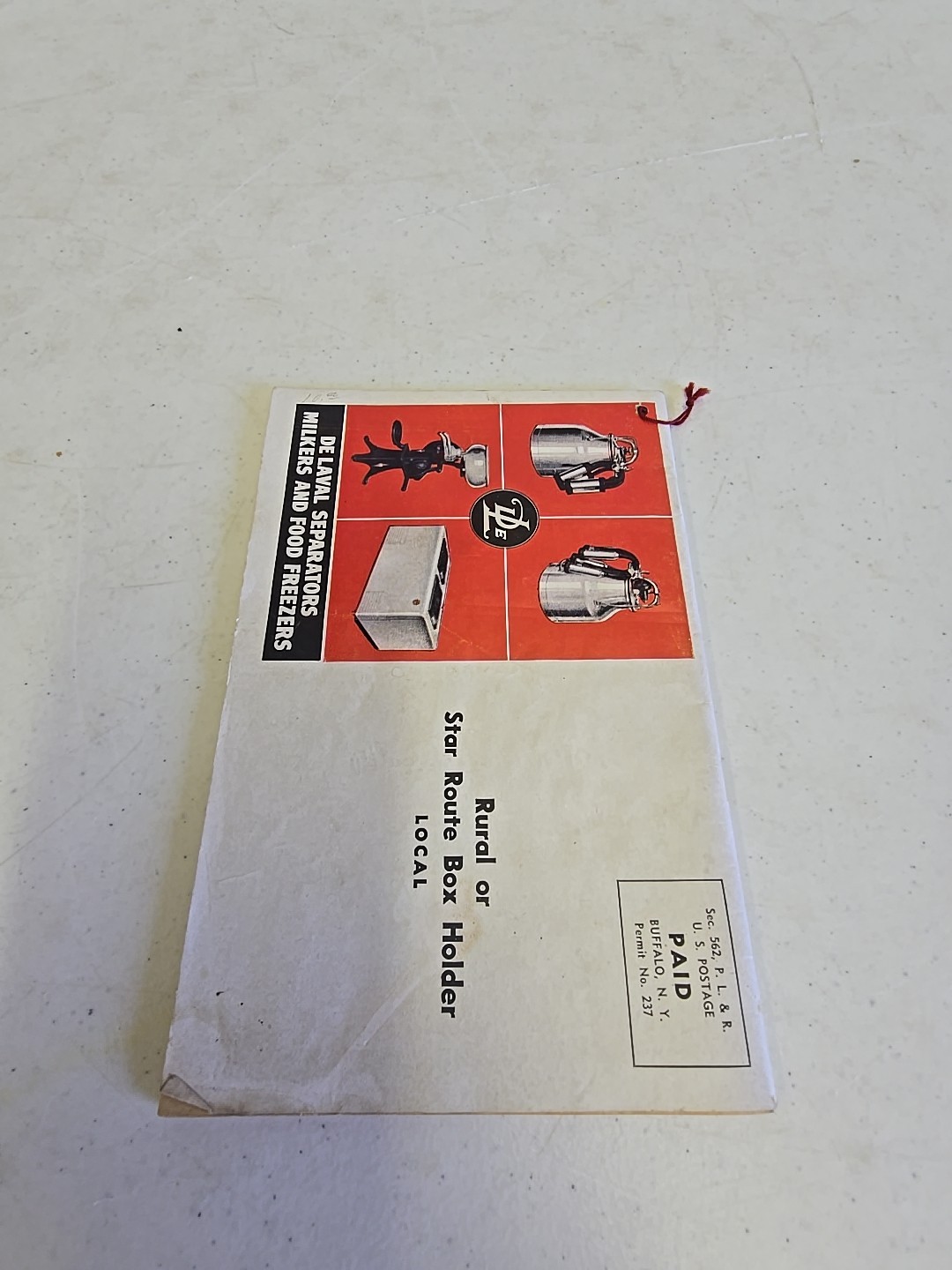 Vintage De Laval Advertising Reference Yearbook 1947 John Deere Freeport IL