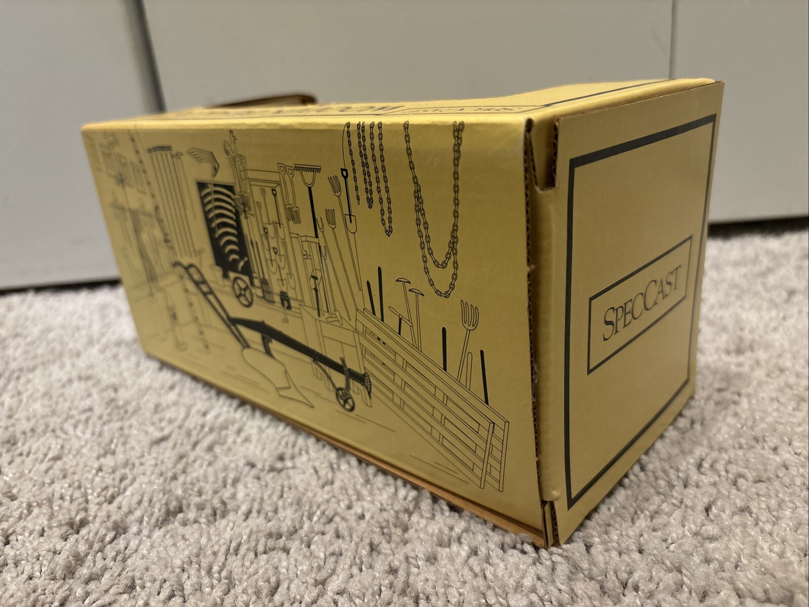 🔥SpecCast Wooden Beam Plow, New in Box