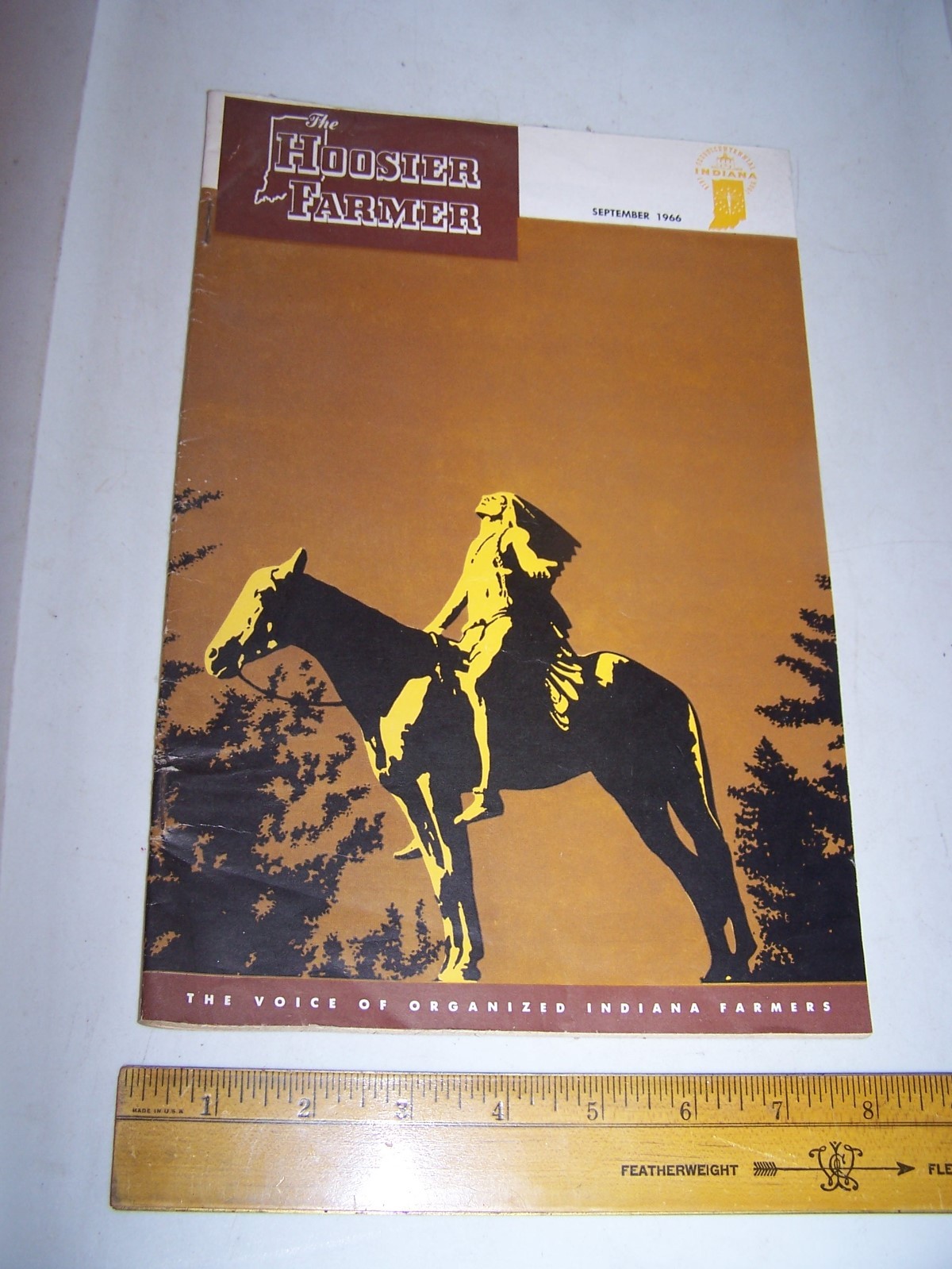 1966 HOOSIER FARMER Magazine INDIANA