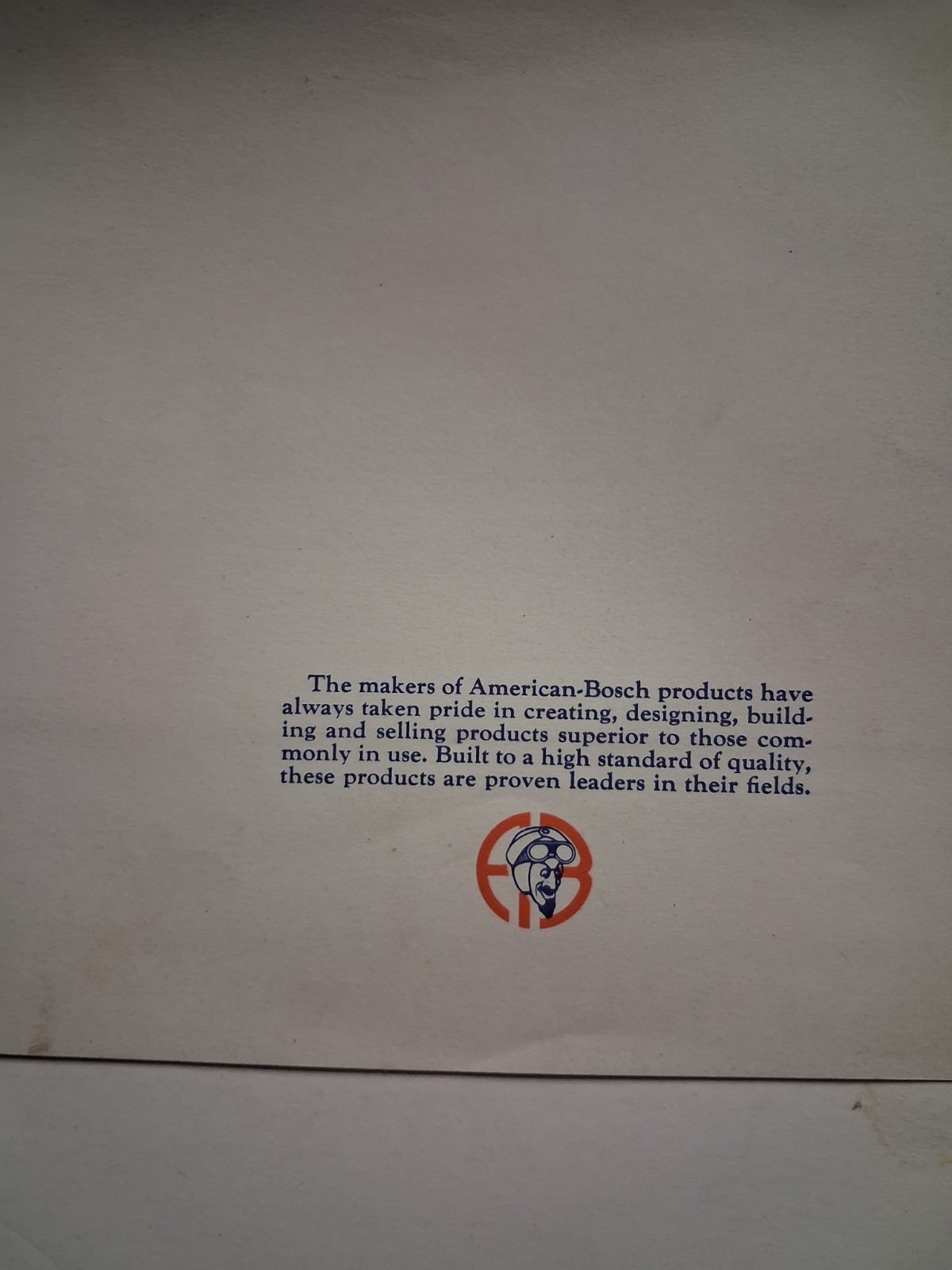 1936 AMERICAN BOSCH POWERED MAGNETO AGRICULTURE Poster Brochure 18″x24.8″