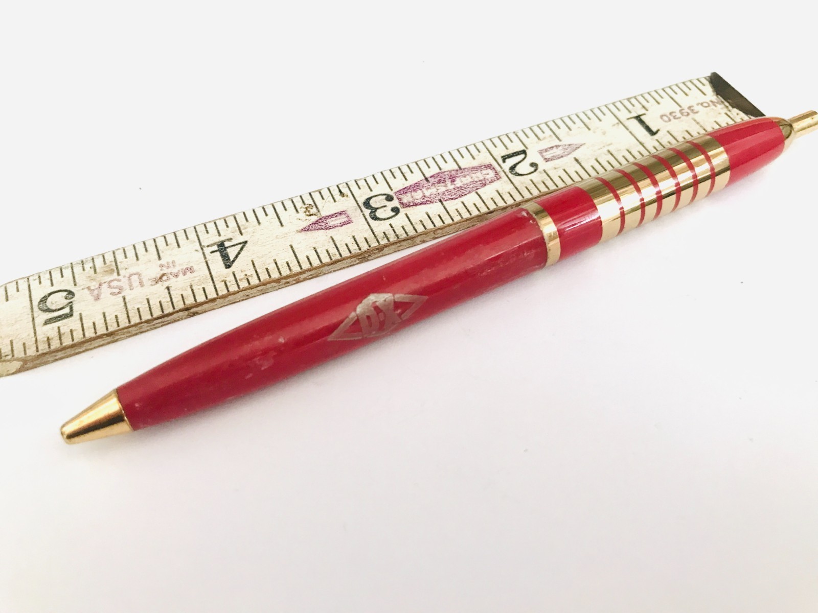 Vintage Watt’s DX Advertising Pen Farm Tire Service Monte’s Dealer Montezuma IA