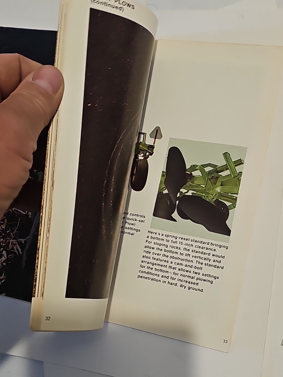 John Deere Moldboard Plows For 1975 Sales Brochure Complete