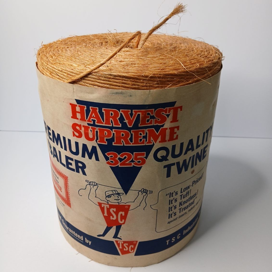 Vintage Tractor Supply Company Premium Quality Baler Twine Roll