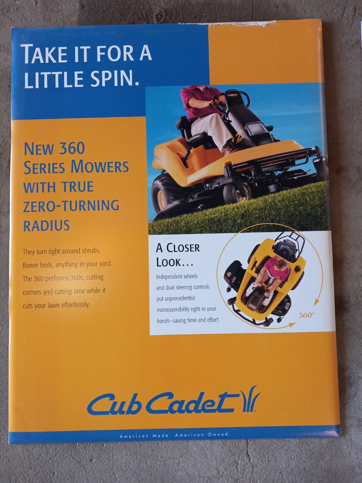 Cub Cadet The Big Event Banner and Cub Cadet Spec Posters