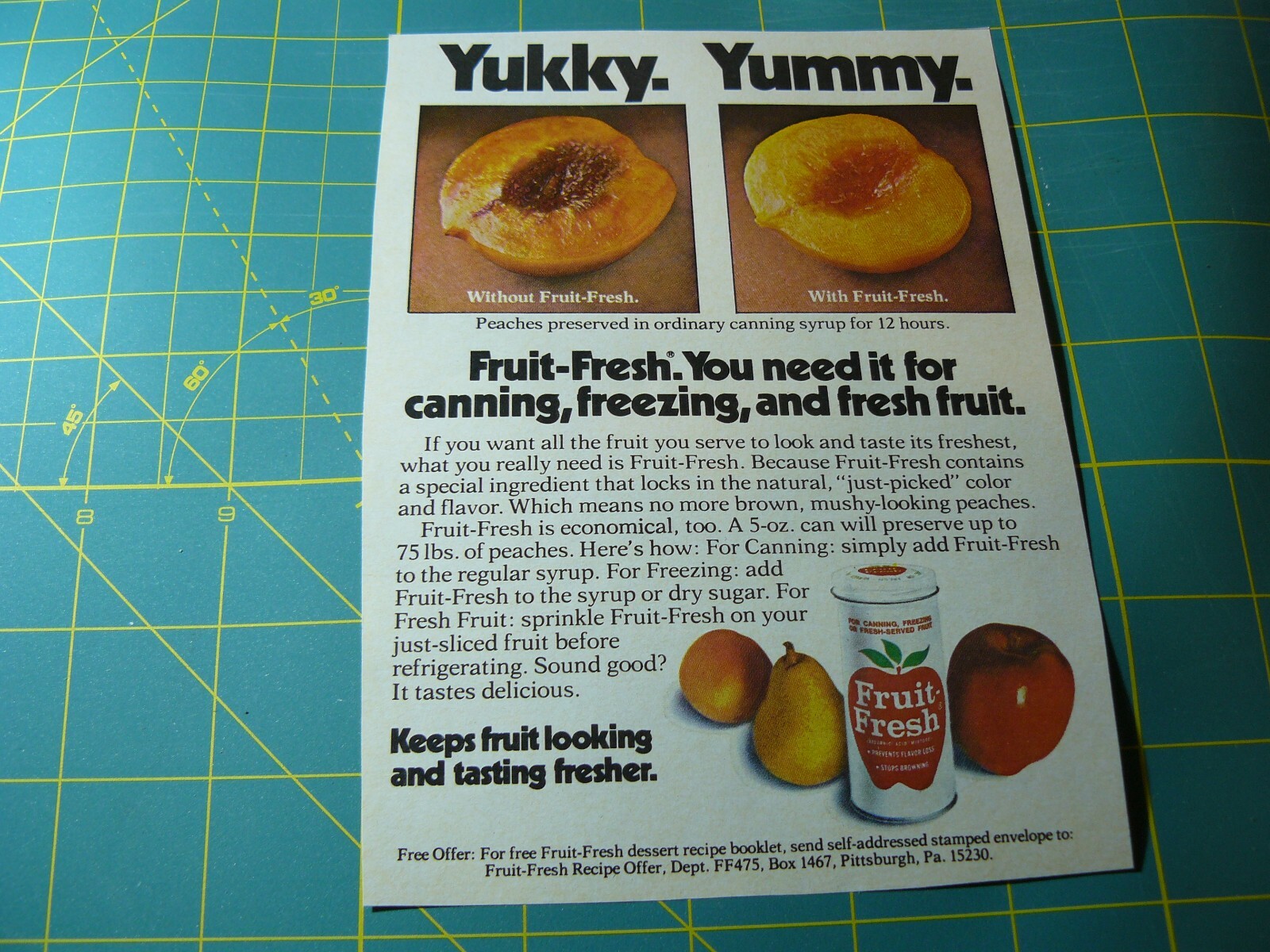 PROGRESSIVE FARMER -AD- JUNE 197 – FRUIT FRESH / Pittsburgh, PA