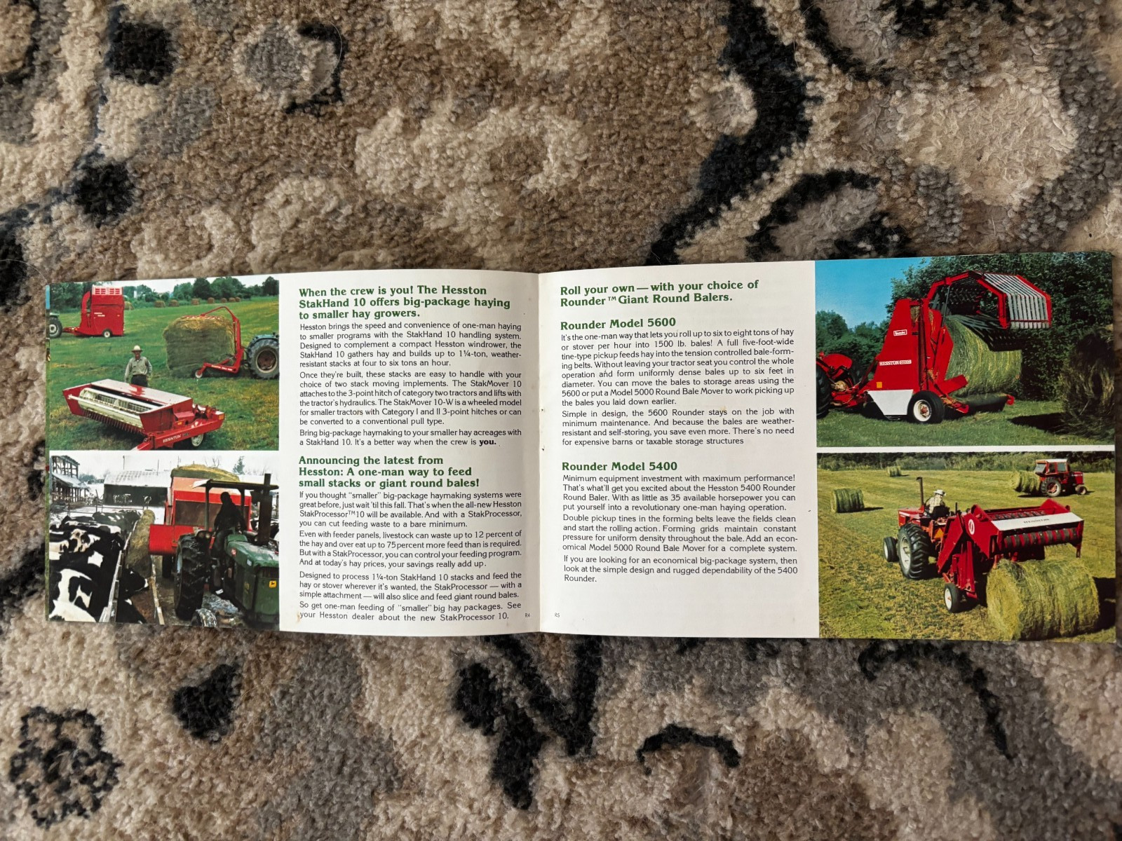 Hesston Hay Equipment For 1975 Brochure DCPA26