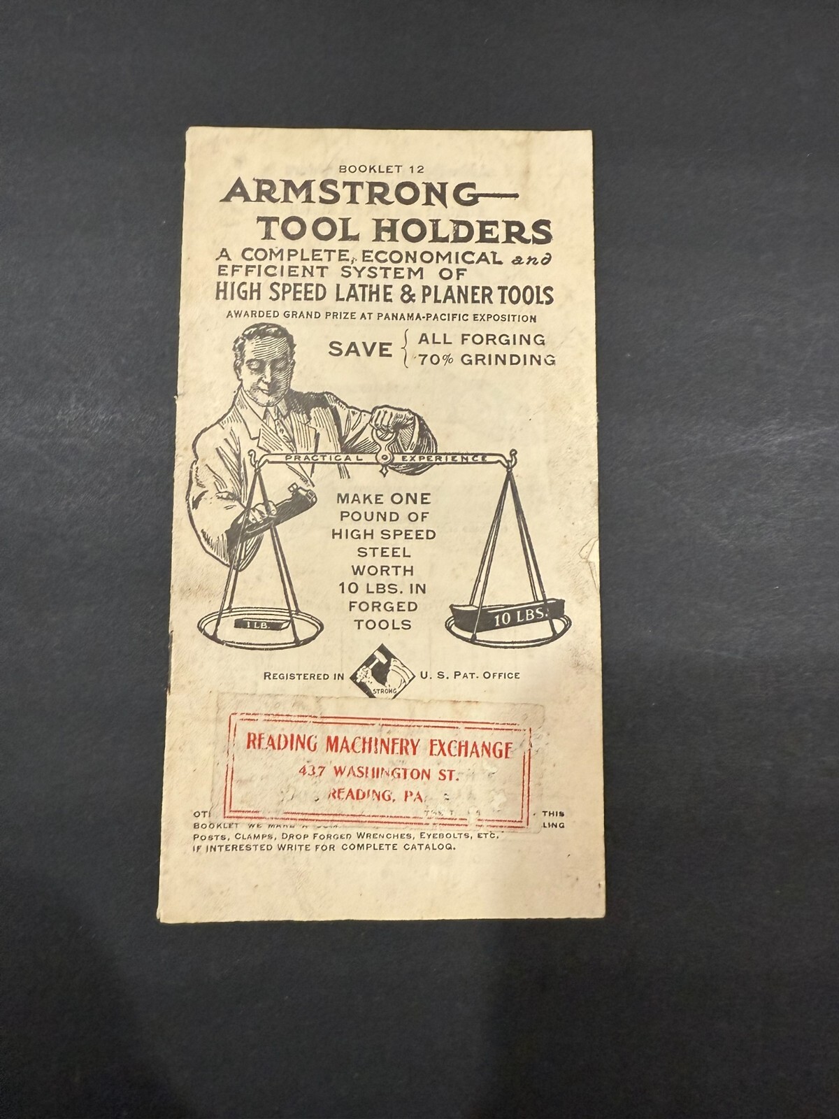 Vintage Farmer’s Handbook, Arc Welding, Armstrong Tools Brochures….4 Items