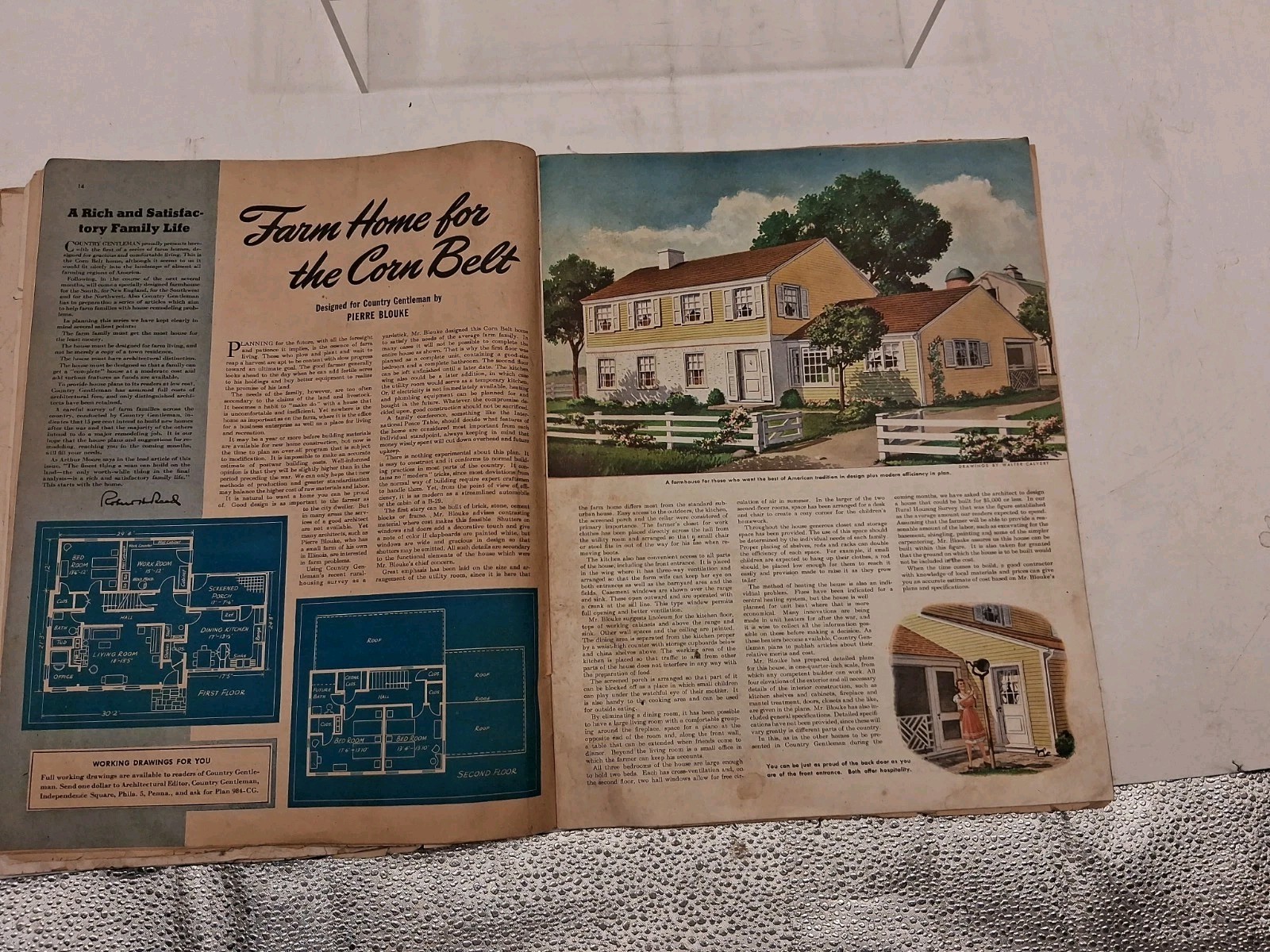 Vtg Capper’s Farmer July 1951 Cattle Agriculture 1945 Country Gentleman Damaged