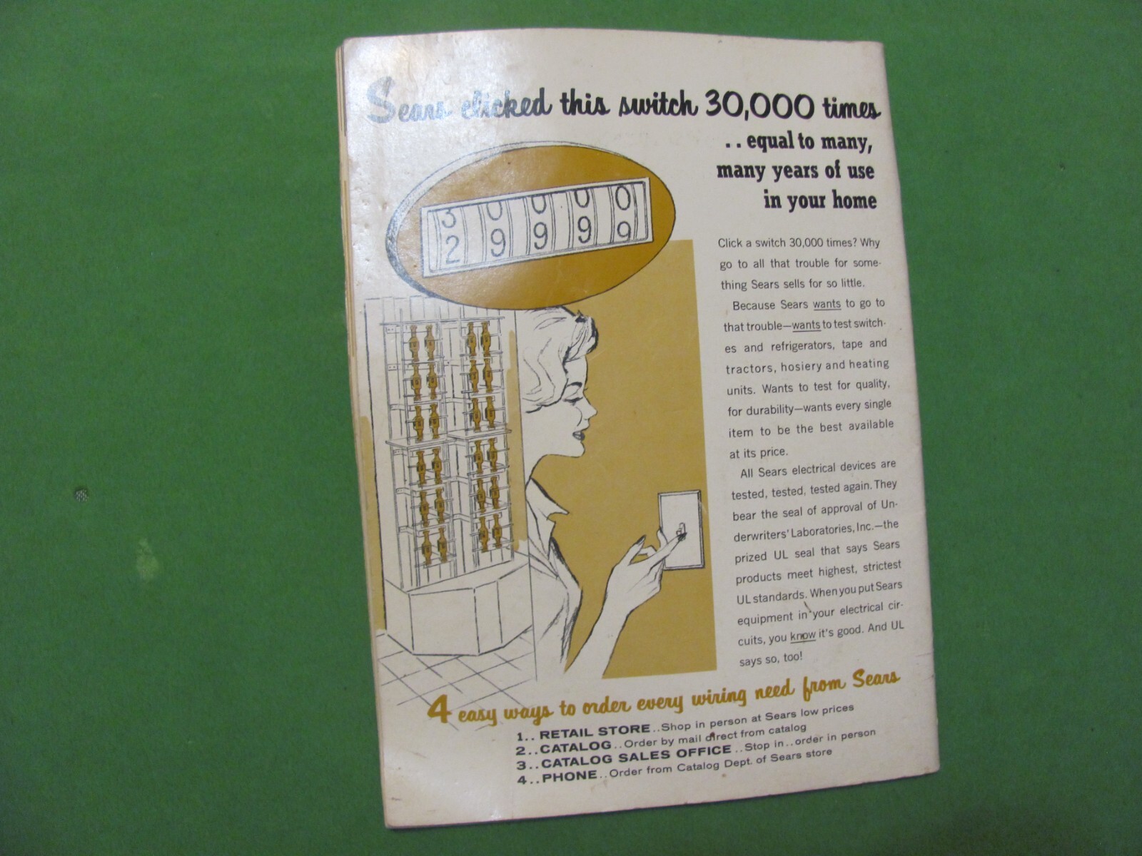 Vintage Simplified Electric Wiring Handbook 1964 Printed in USA.